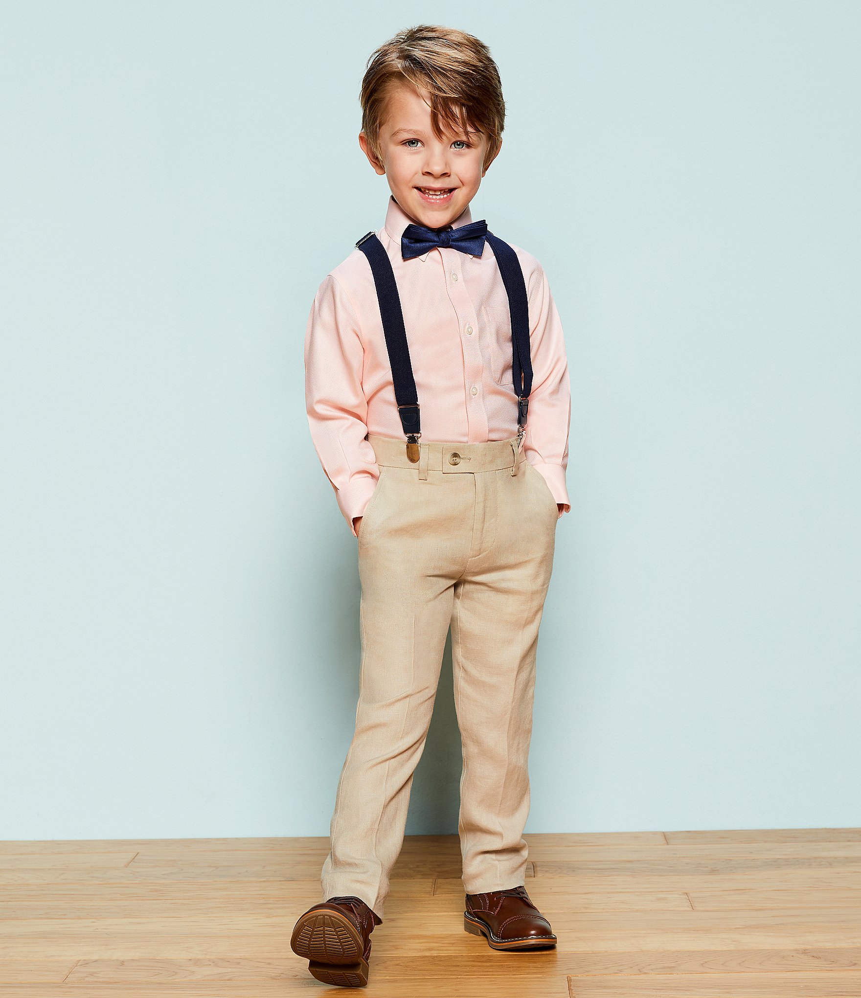 Class Club Boys Bow Tie & Suspenders Set