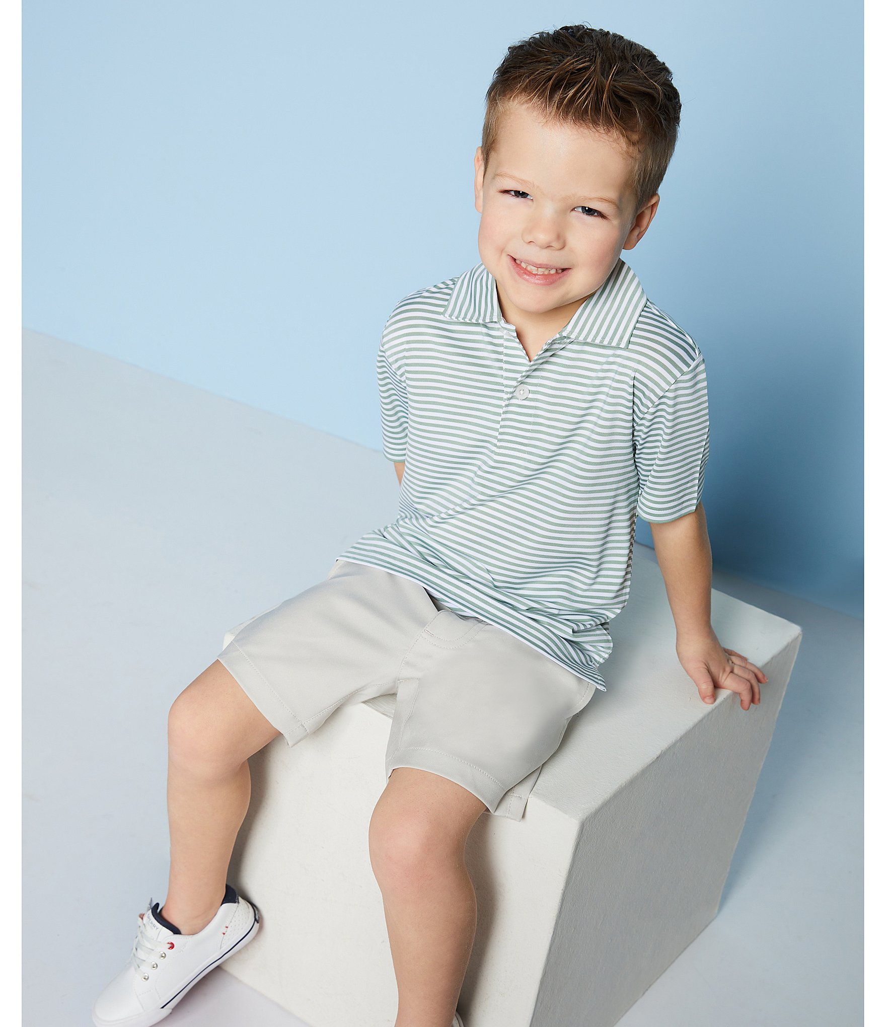 Class Club Little Boys 2T-7 Comfort-Stretch Performance Shorts