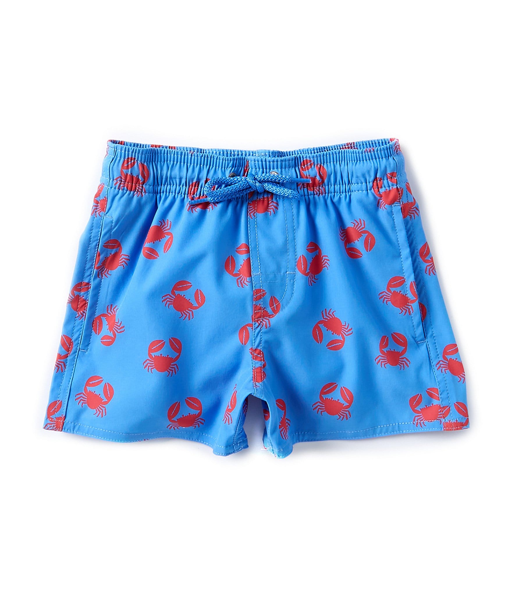 Class Club Little Boys 2T-7 Crab Swim Trunks | Dillard's