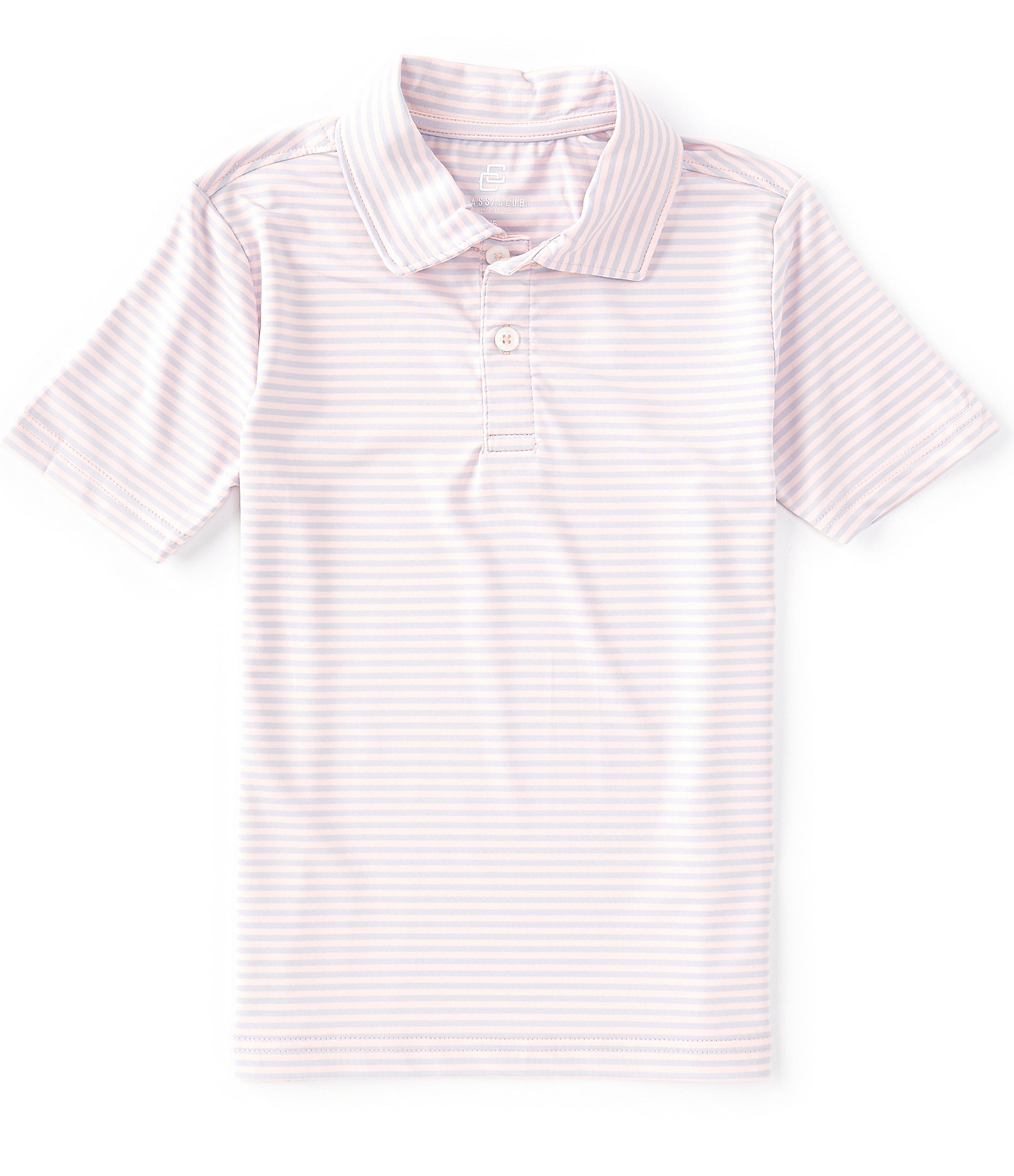 Class Club Little Boys 2T-7 Short Sleeve Feeder Stripe Polo | Dillard's