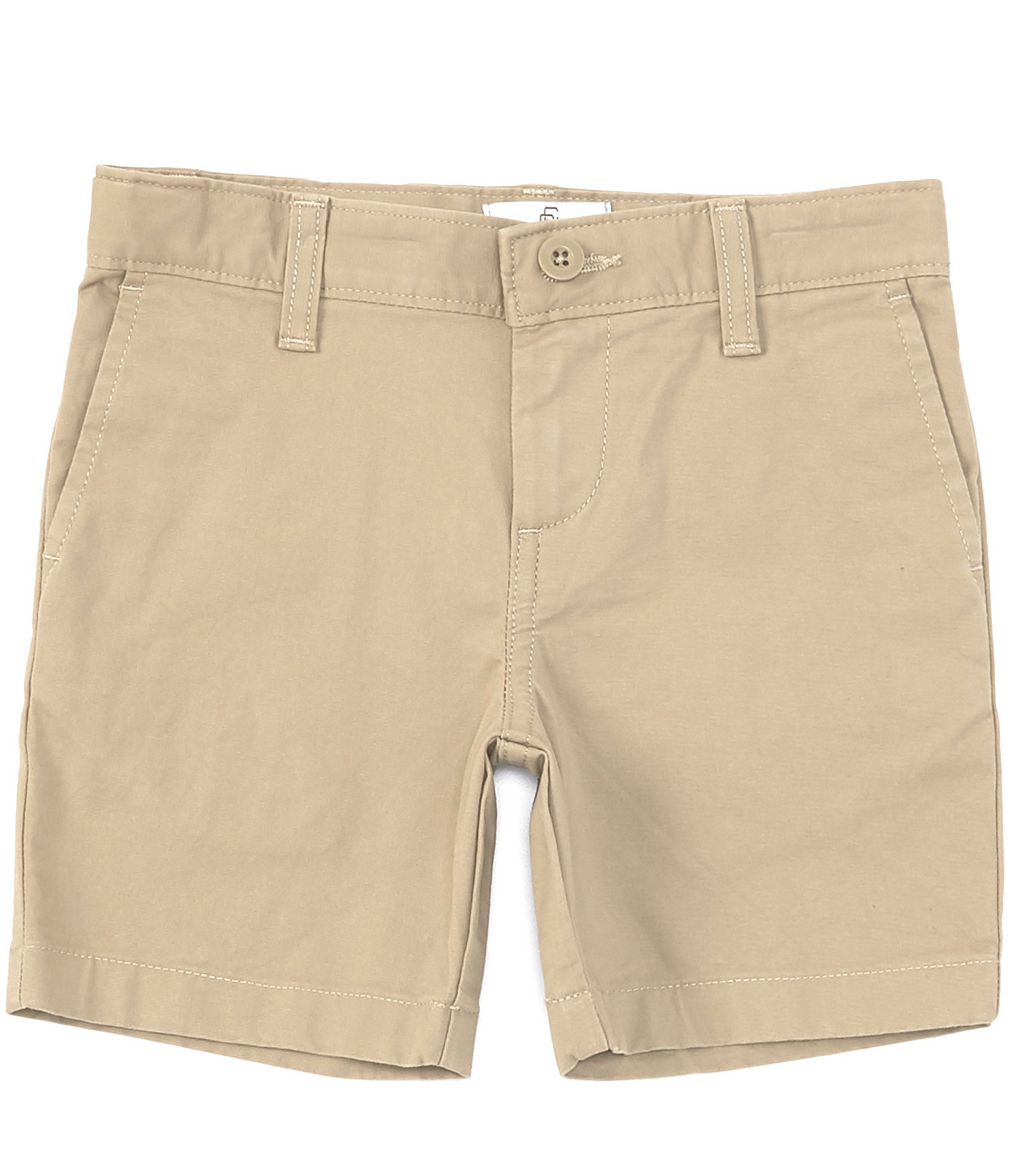 Class Club Little Boys 2T-7 Flat-Front Stretch Twill Shorts | Dillard's