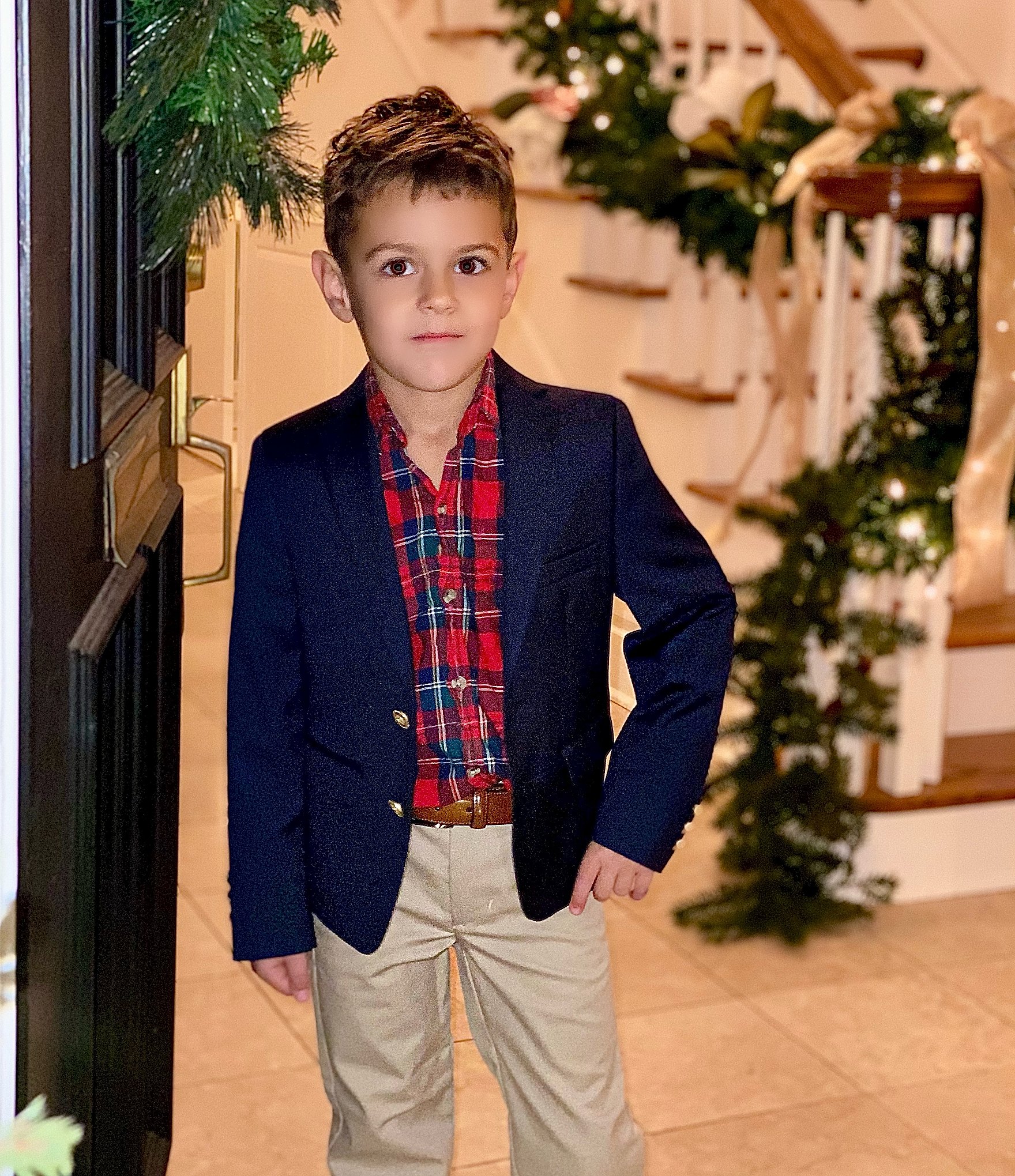 Class Club Little Boys 2T-7 Gold Button Blazer