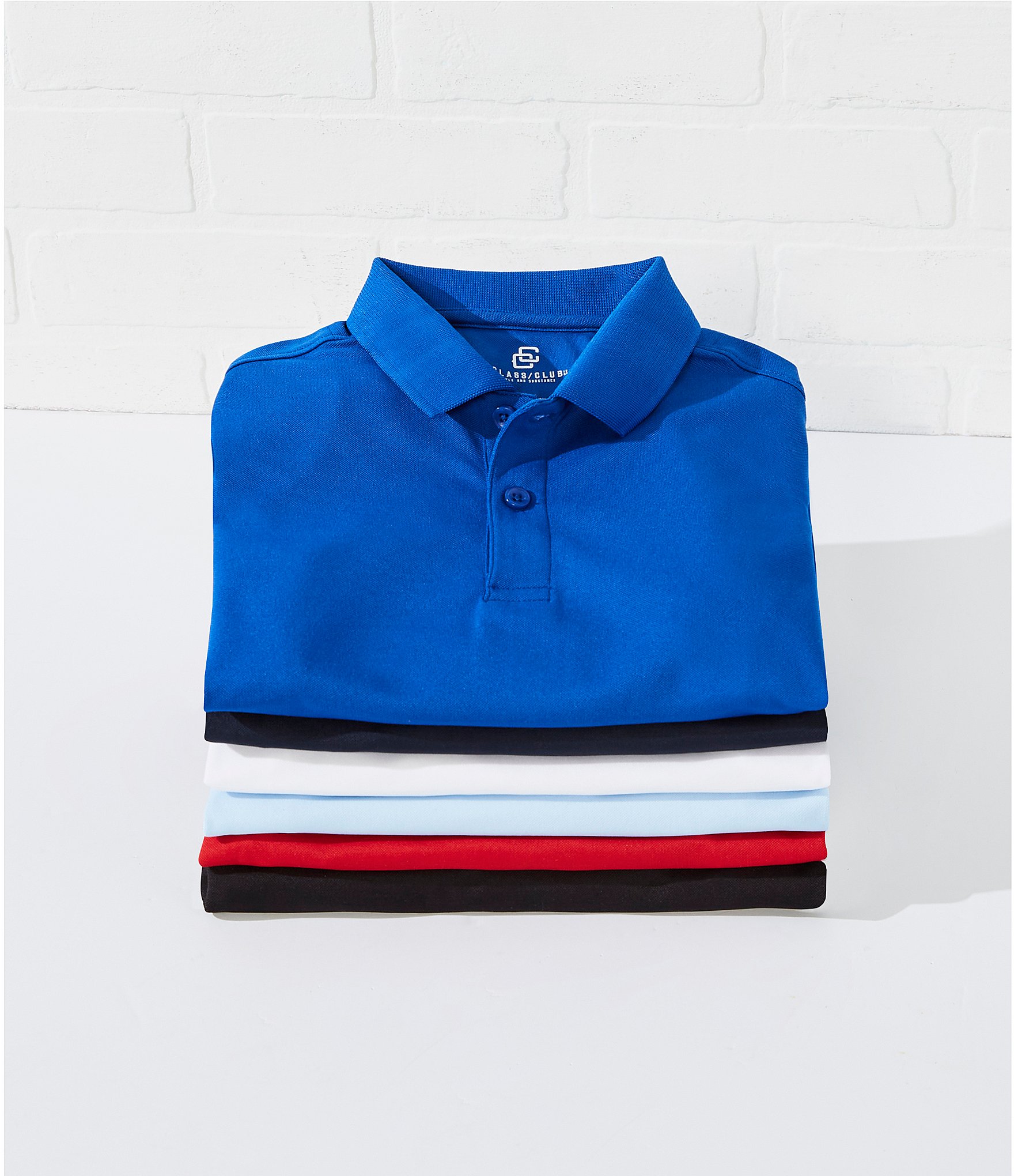 Class Club Little Boys 2T-7 Short Sleeve Pique Polo Shirt