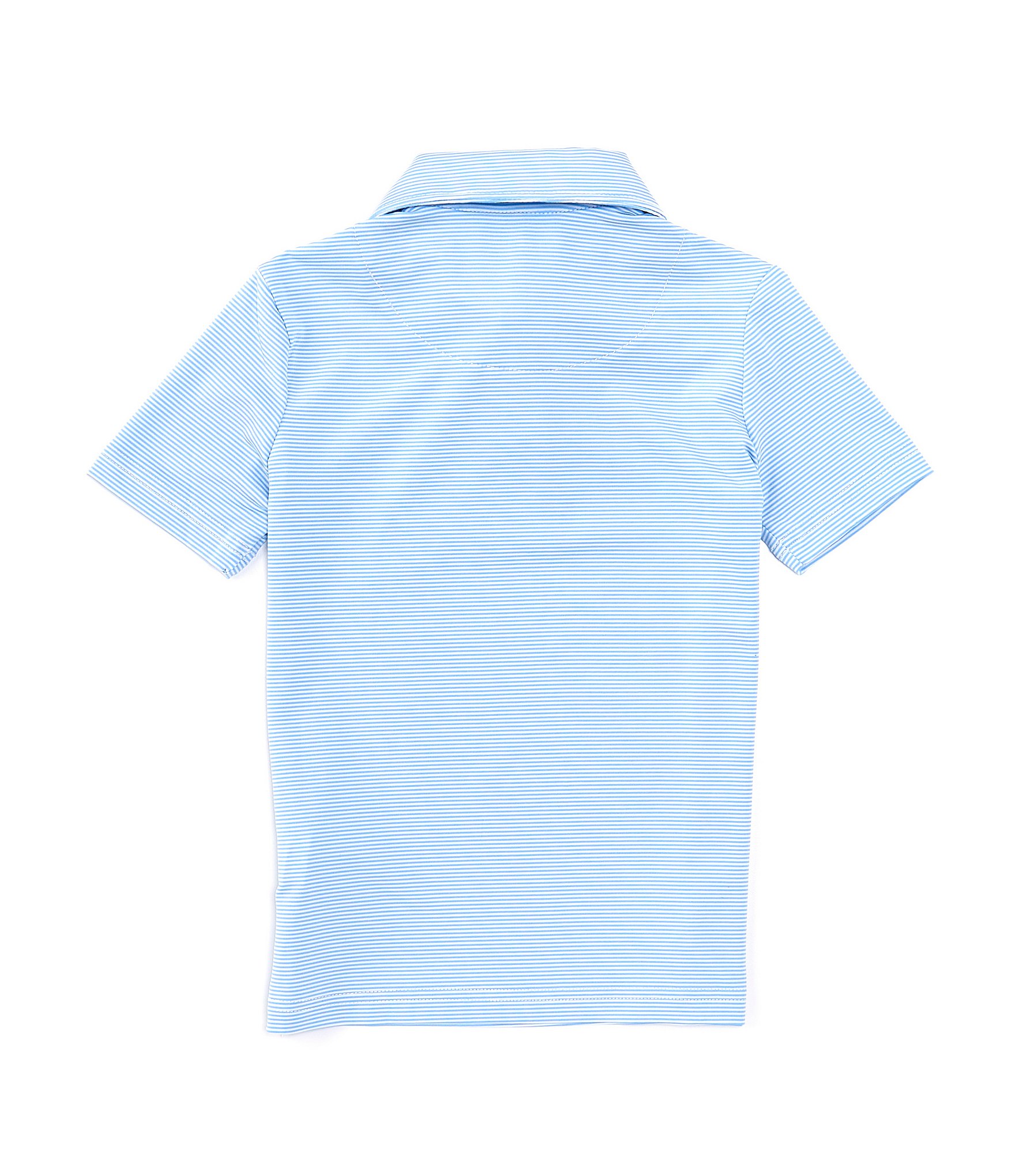 Class Club Little Boys 2T-7 Short Sleeve Synthetic Micro Stripe Polo