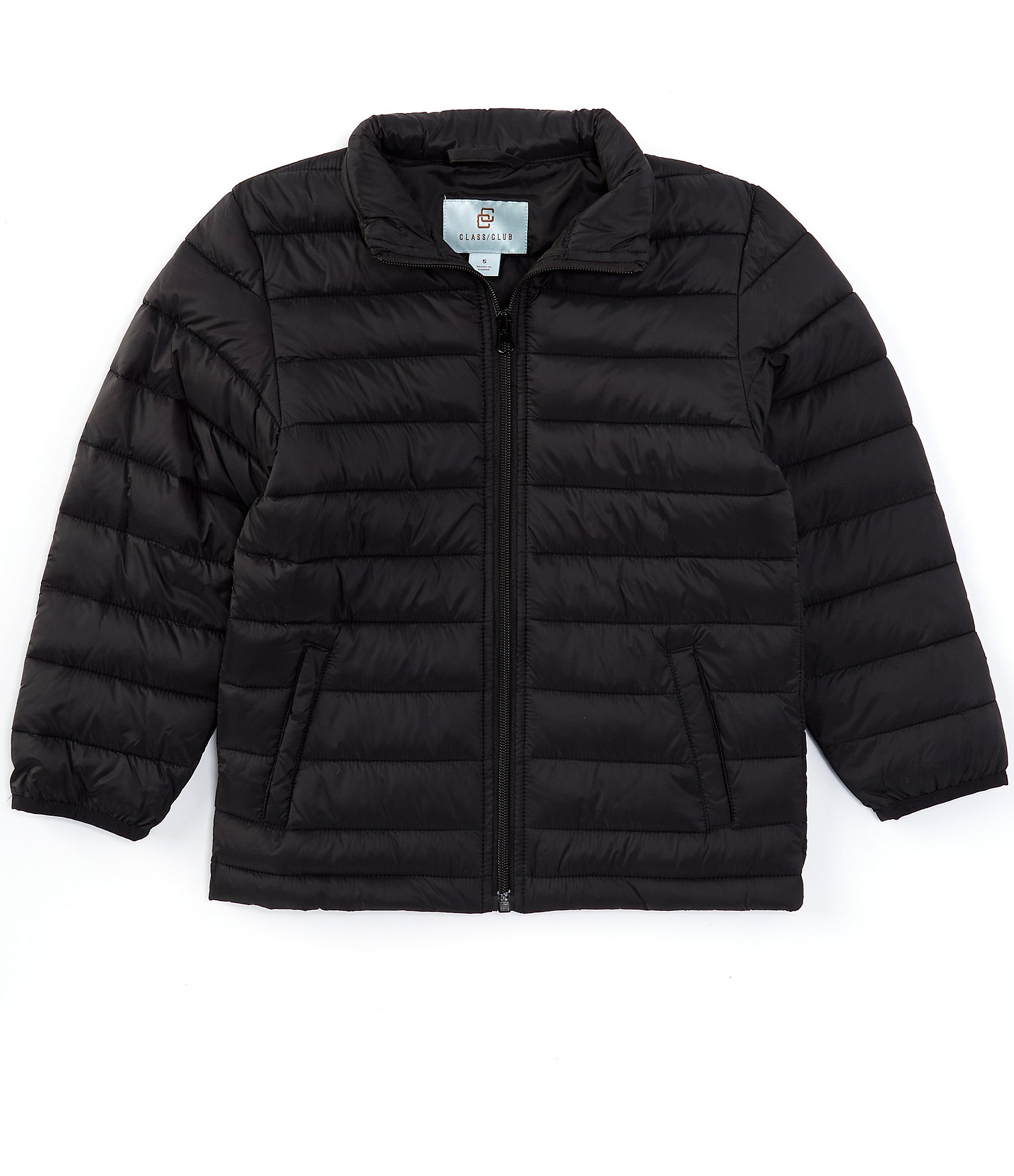 Class Club Little Boys 2T-7 Solid Puffer Jacket