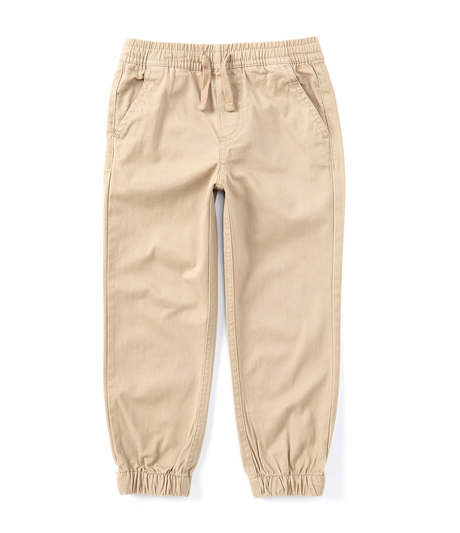 Class Club Little Boys 2T-7 Solid Twill Joggers