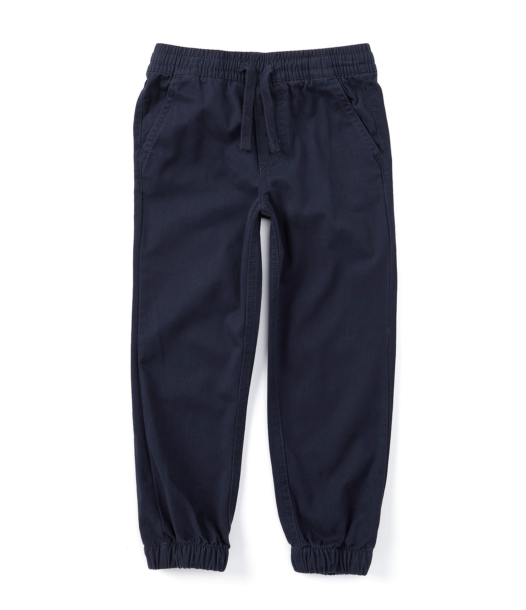 Class Club Little Boys 2T-7 Solid Twill Joggers