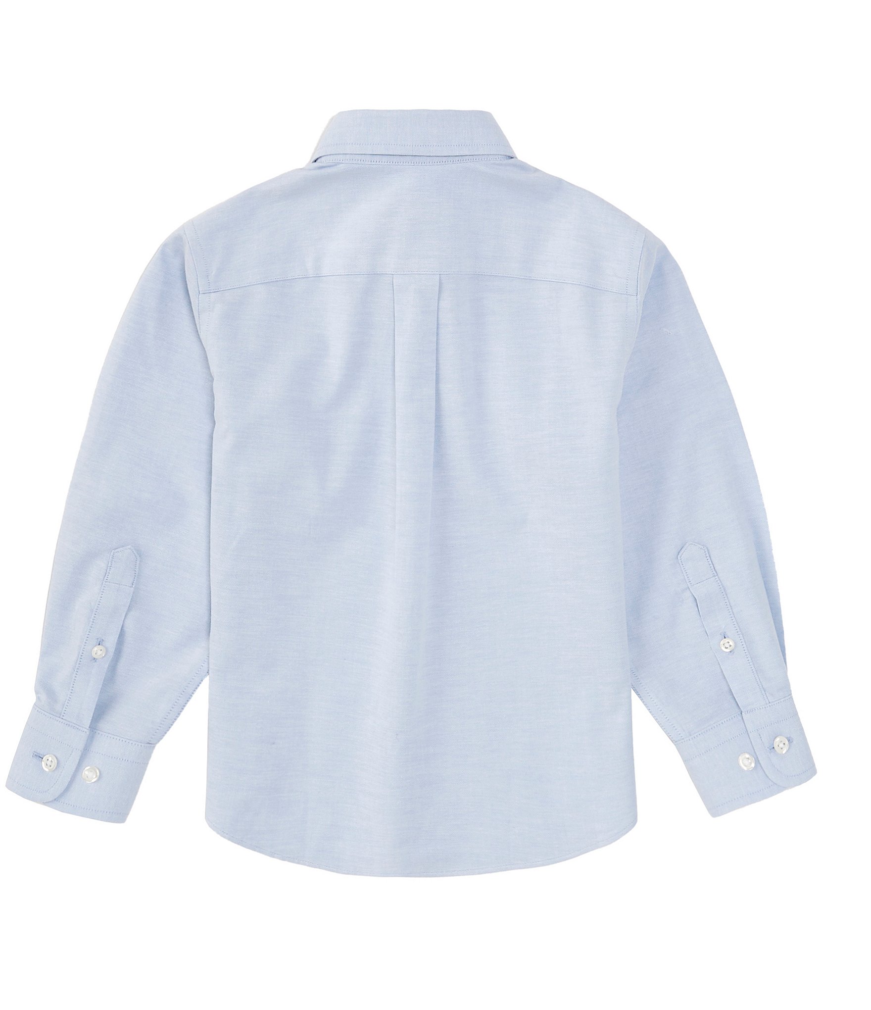 Class Club Little Boys 2T-7 Long Sleeve Stretch Oxford Packaged Dress Shirt