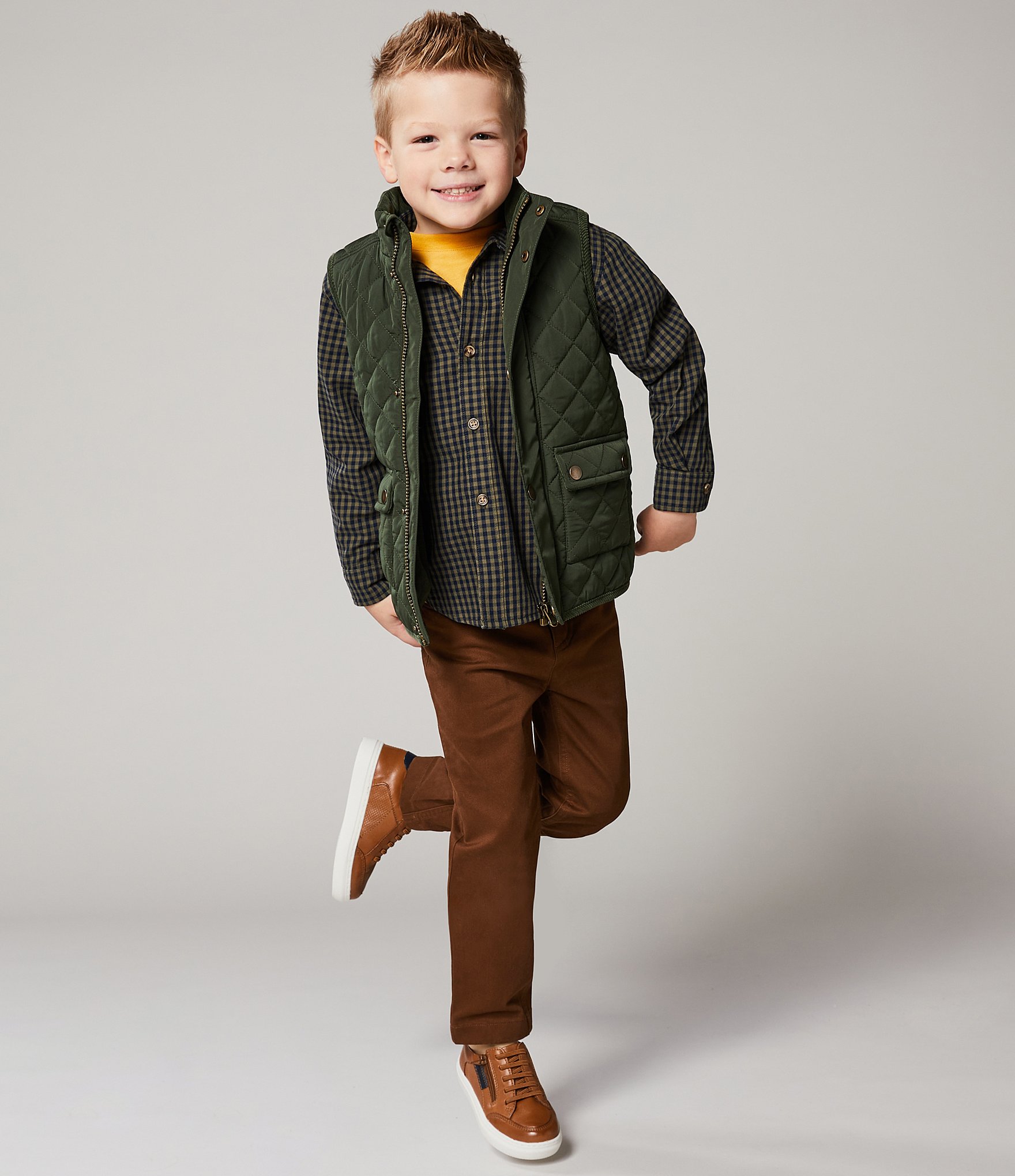 Class Club Little Boys 2T-7 Casual Stretch Twill Pants