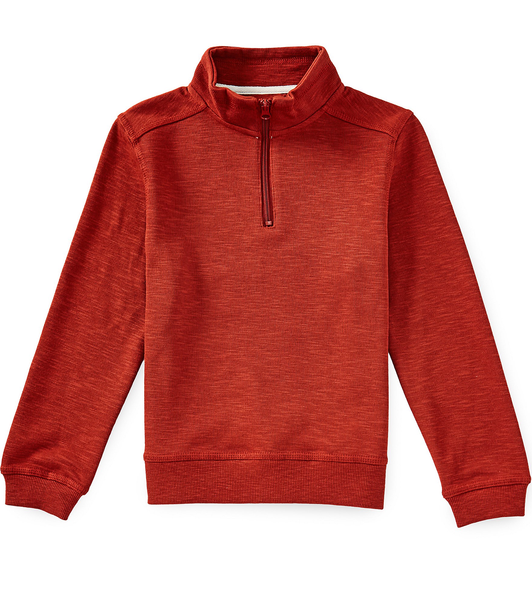 Class Club Little Boys Quarter Zip Slub Pullover