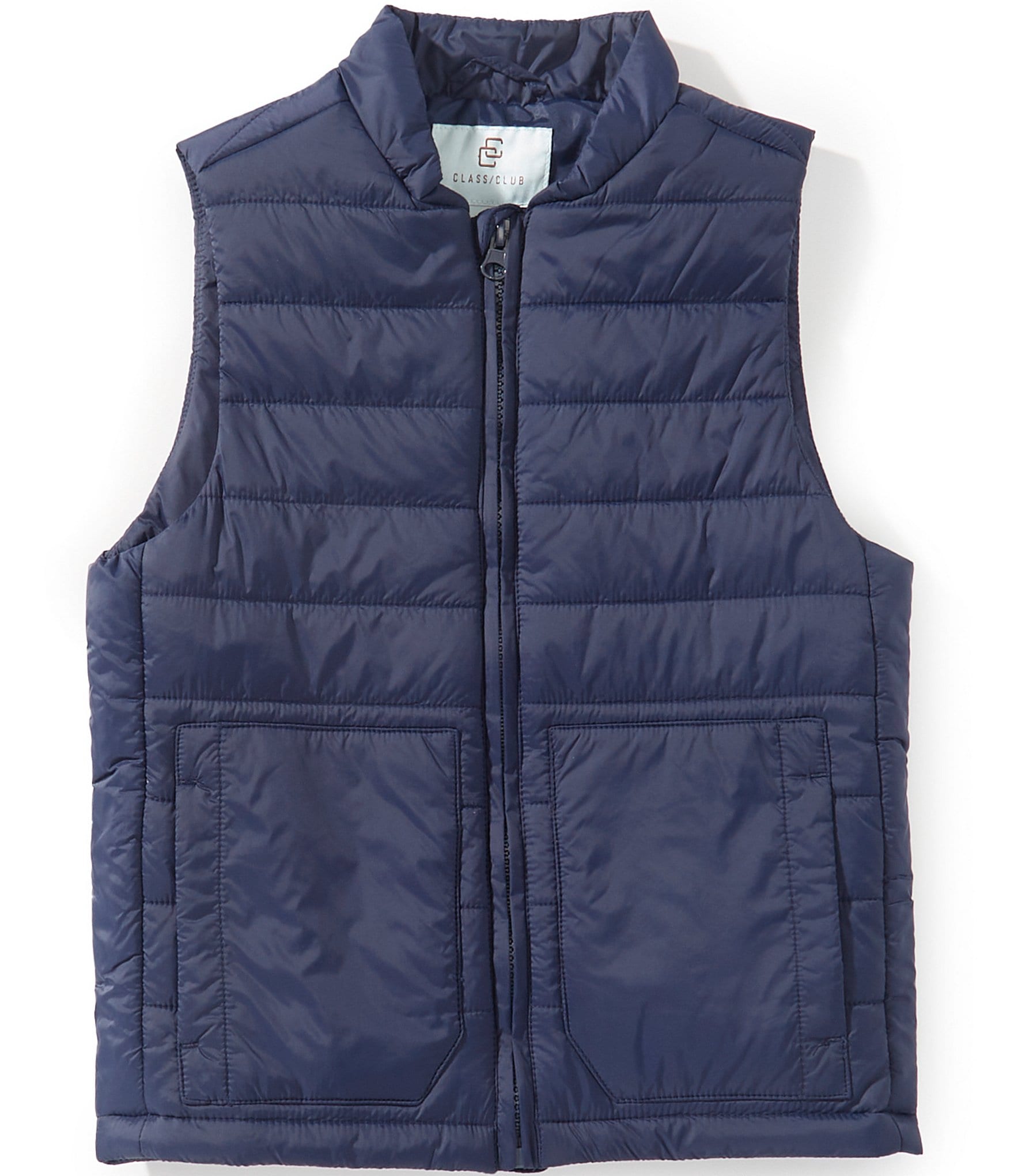 Class Club Little Boys Zip Front Puffer Vest