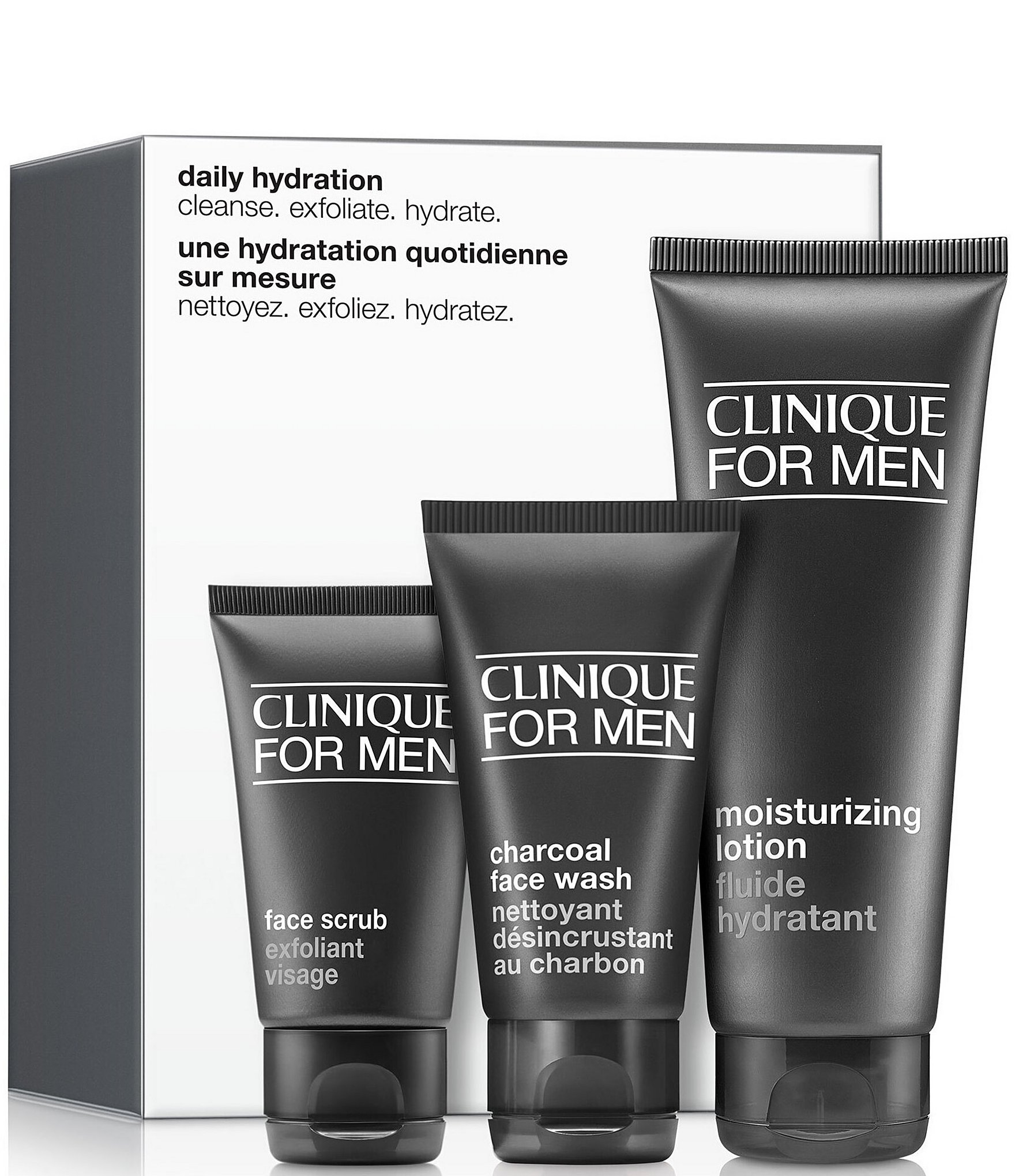 Trafik Generelt sagt Stolt Clinique Daily Hydration Skincare Set for Men | Dillard's