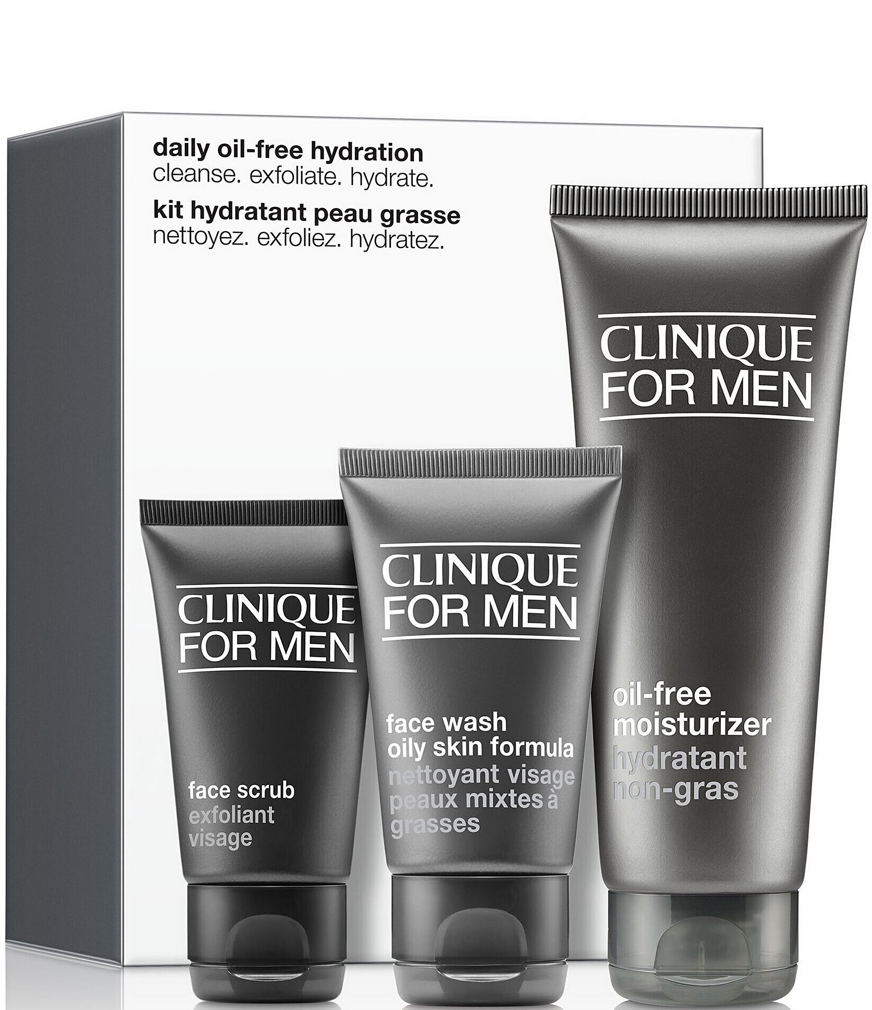 Politiek misdrijf Aquarium Clinique Daily Oil-Free Hydration Skincare Set for Men | Dillard's