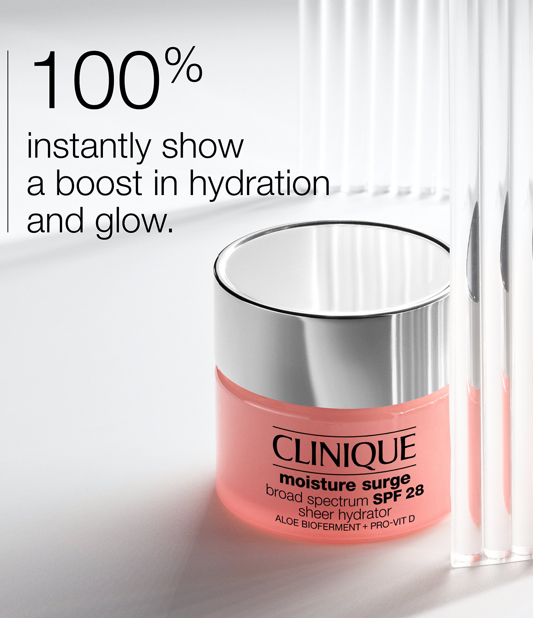 Clinique Moisture Surge™ Broad Spectrum SPF 28 Sheer Hydrator Moisturizer