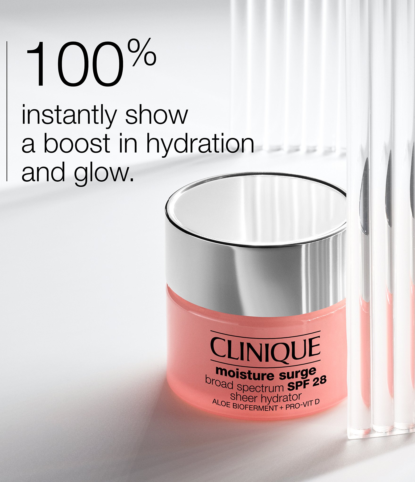 Clinique Moisture Surge™ SPF 28 Sheer Hydrator Moisturizer 1oz.