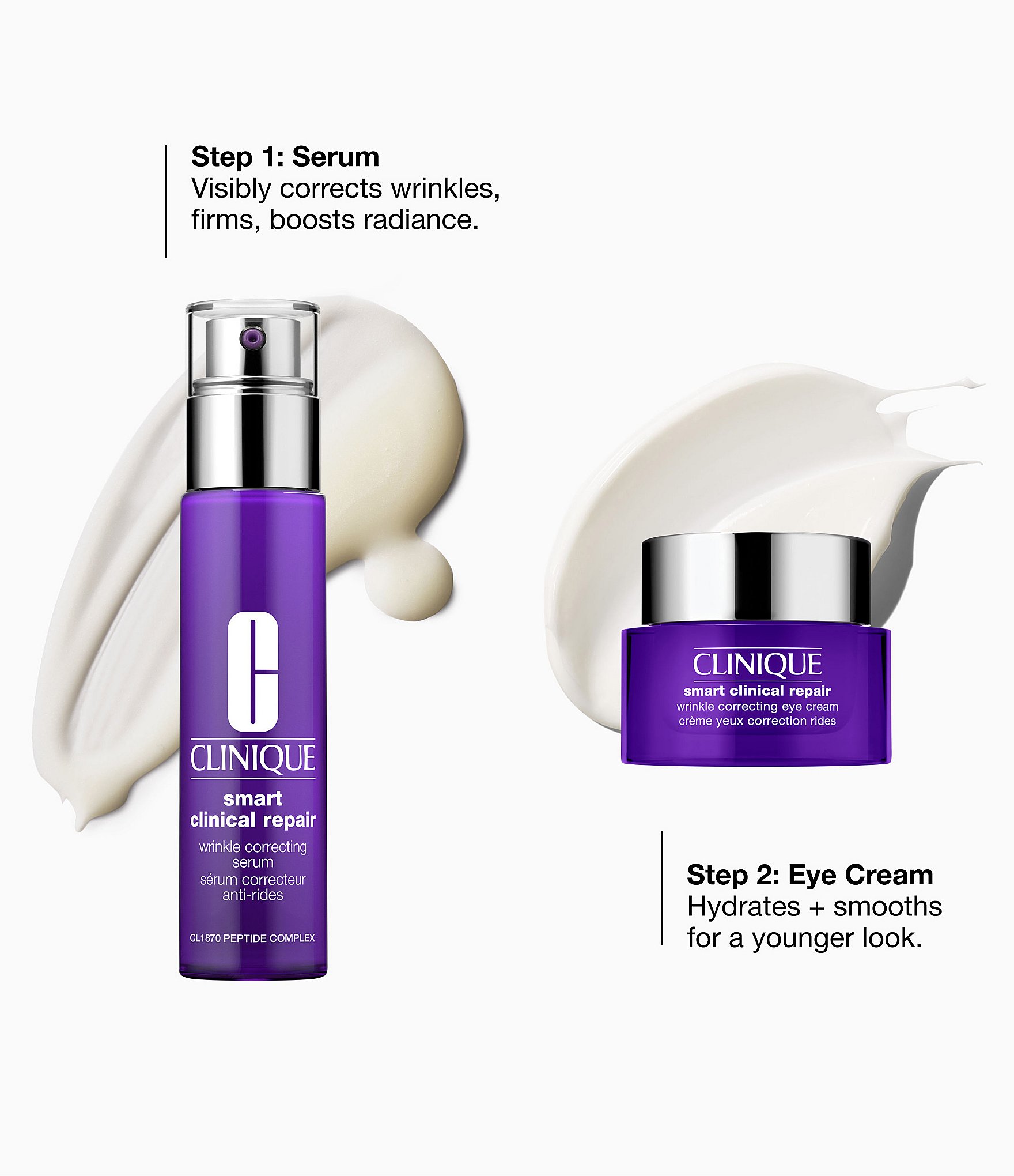 Clinique Smart De-Aging Serum & Eye Cream Holiday Duo