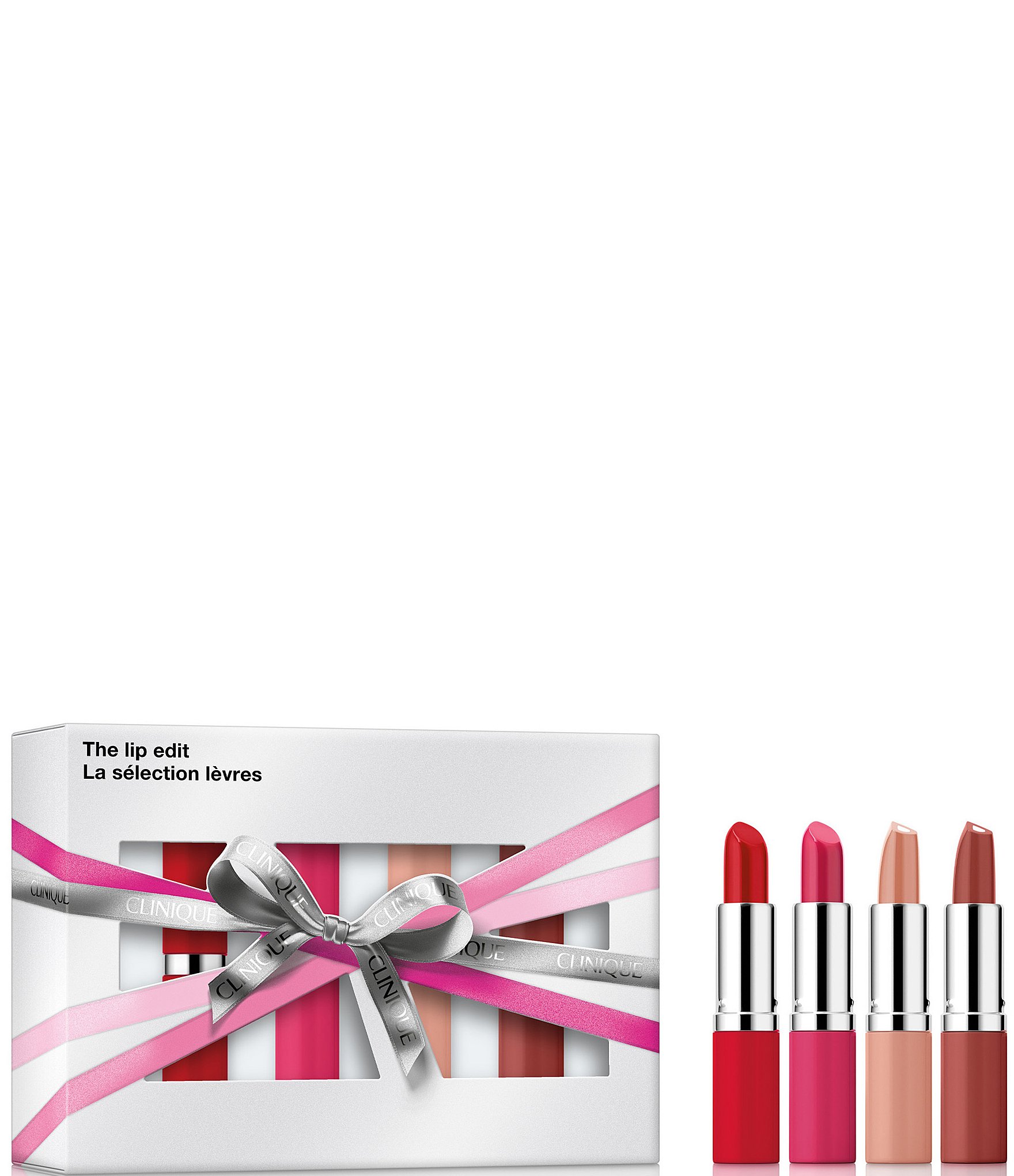 Clinique The Lip Edit: Lipstick Holiday Gift Set