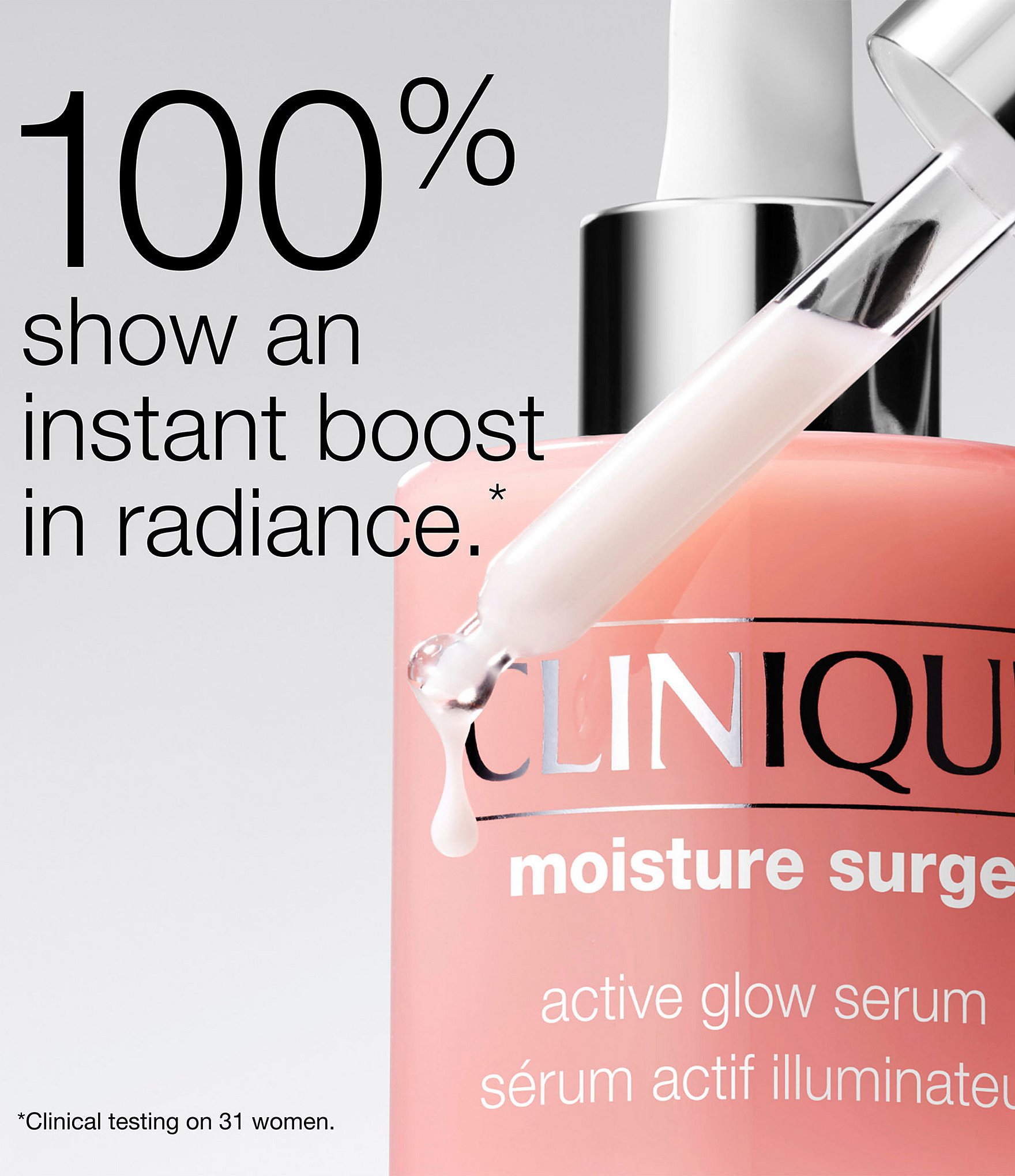 Clinique Your Glow Routine: Moisture Surge 100H Moisturizer & Serum Holiday Gift Set