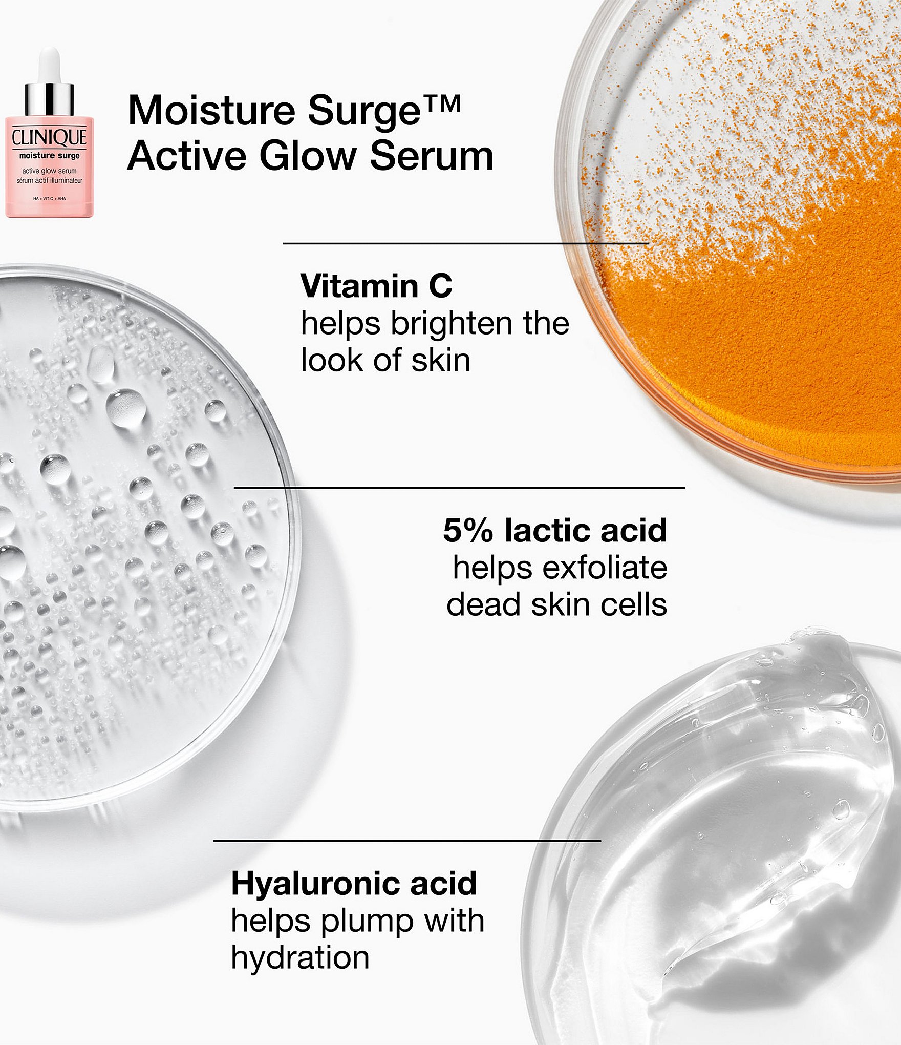 Clinique Your Glow Routine: Moisture Surge 100H Moisturizer & Serum Holiday Gift Set
