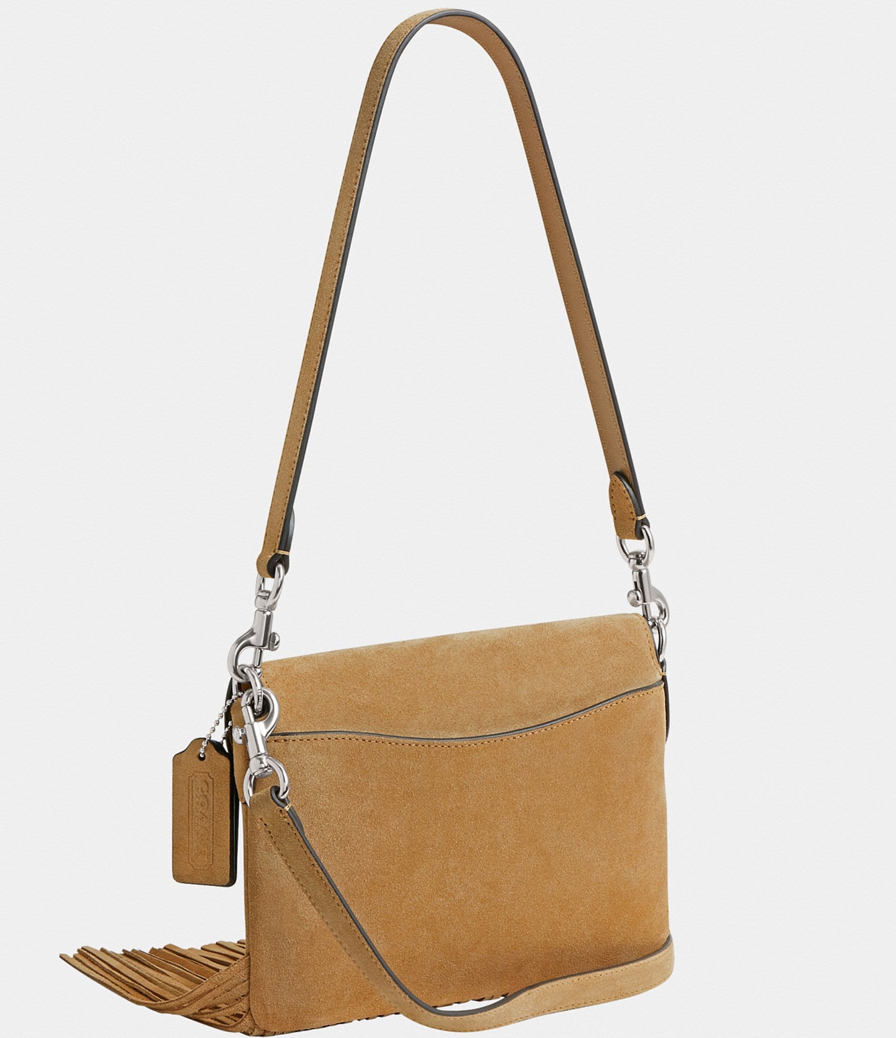 COACH 1964 Suede Fringe Crossbody Bag