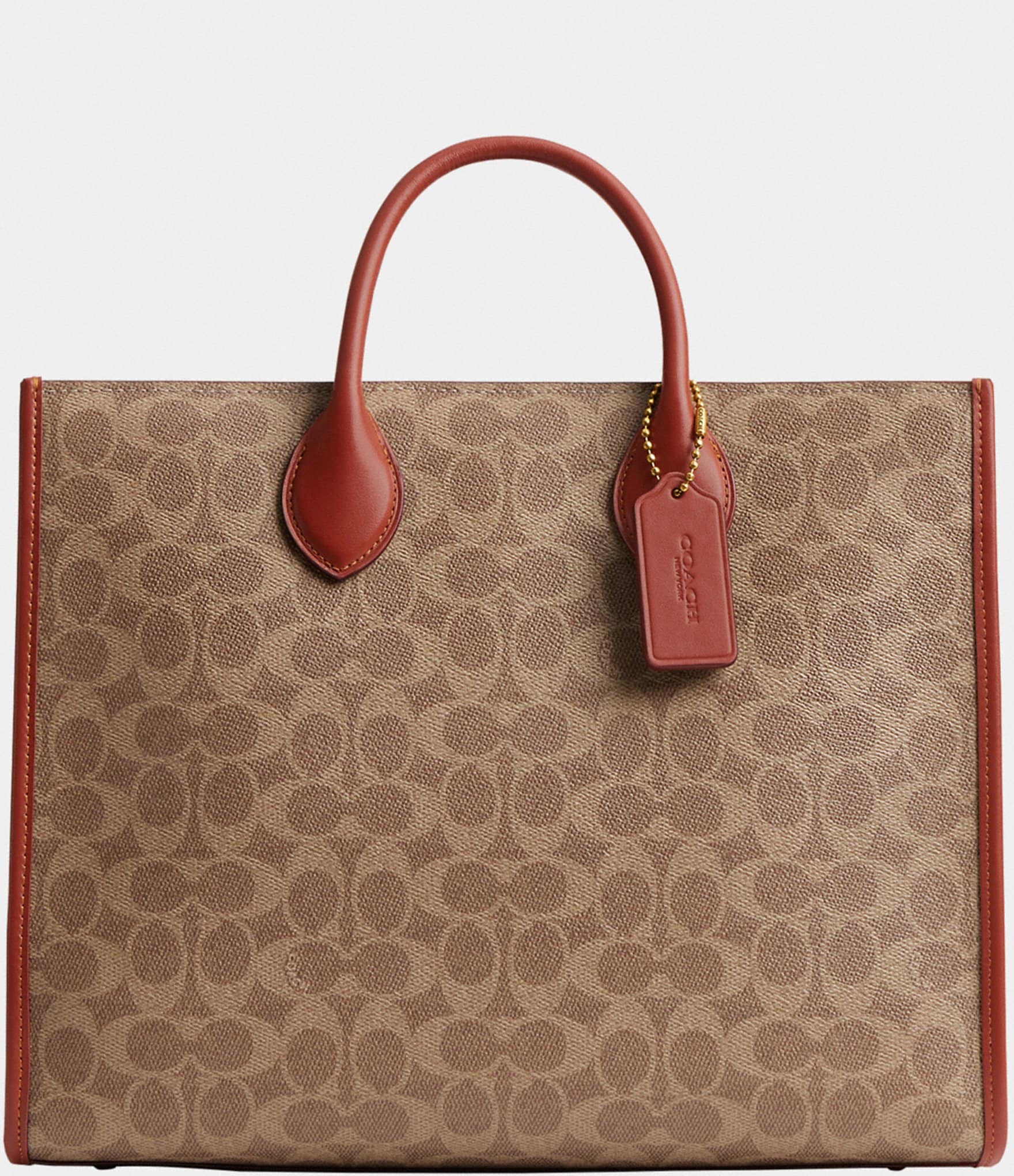 COACH Ace 35 Signature Canvas Tote Bag