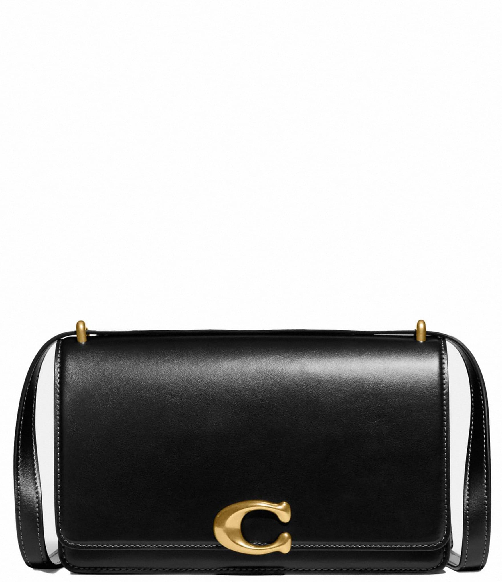 COACH Bandit Luxe Leather Shoulder Crossbody Bag