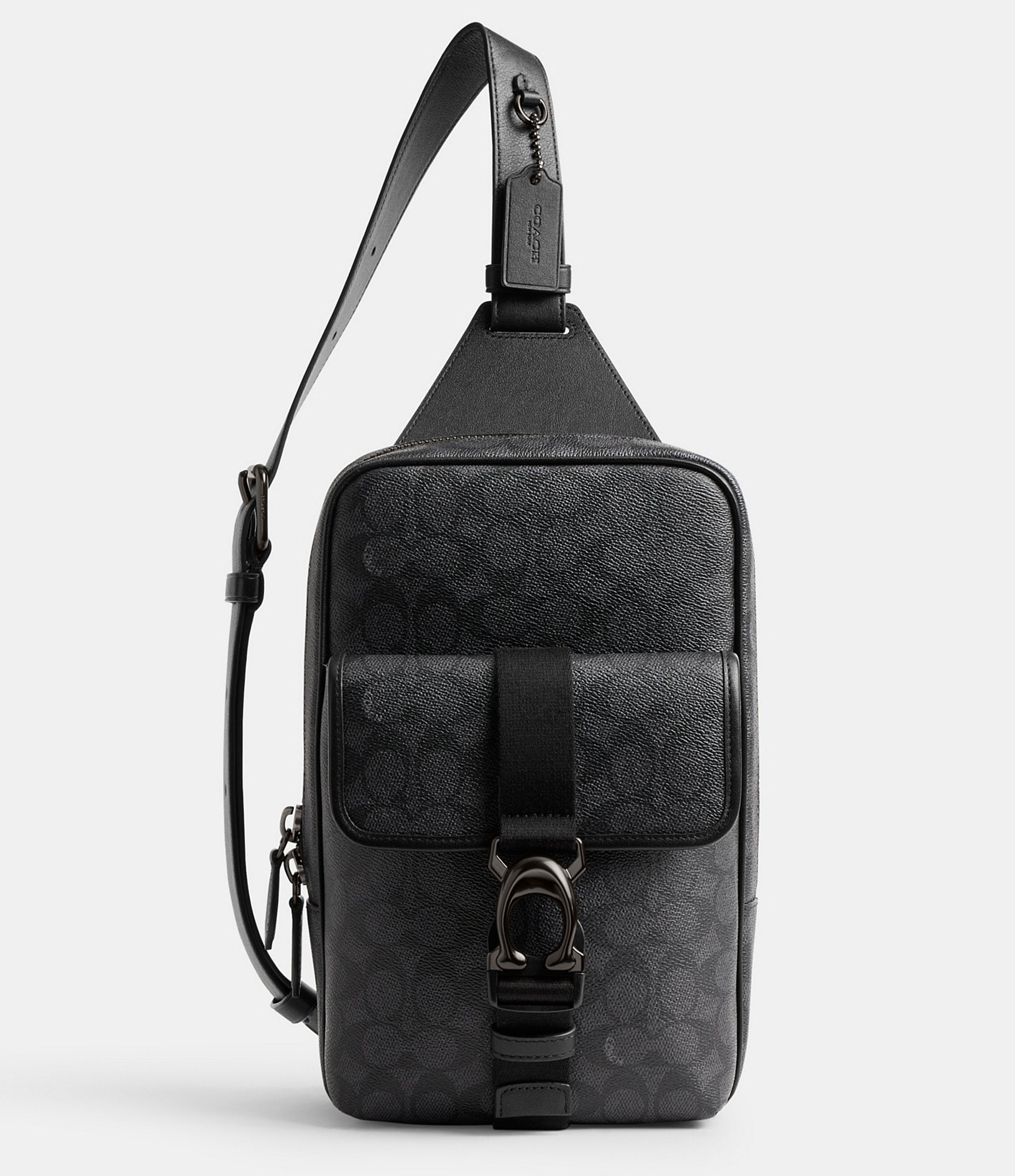 Gucci - GG-Jacquard Coated-Canvas Shoulder Bag - Mens - Black for Men