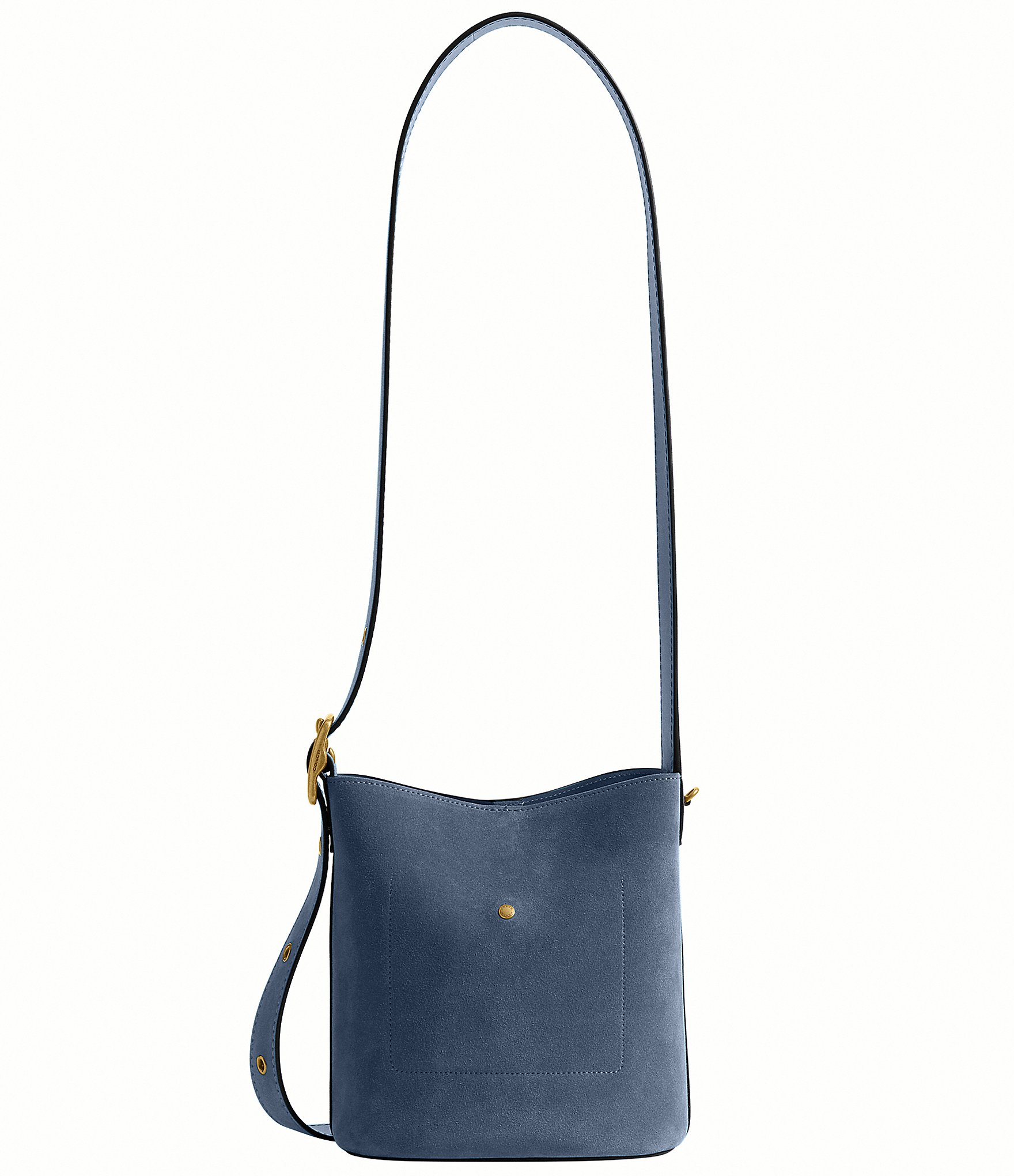 COACH Bleecker 21 Suede Bucket Bag