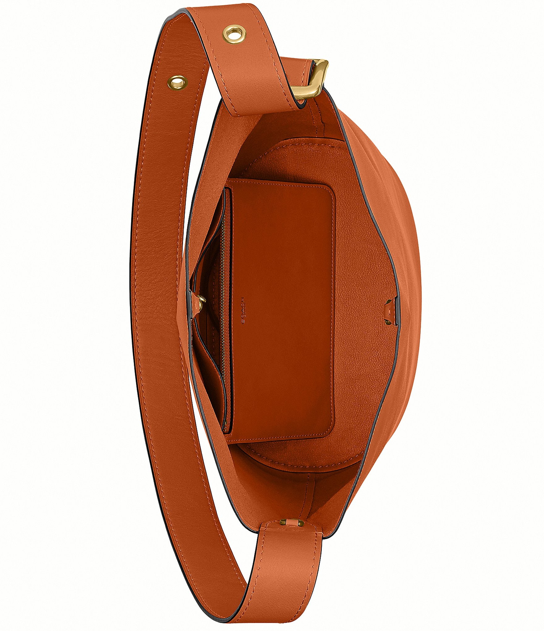 COACH Bleecker Leather Bucket Bag