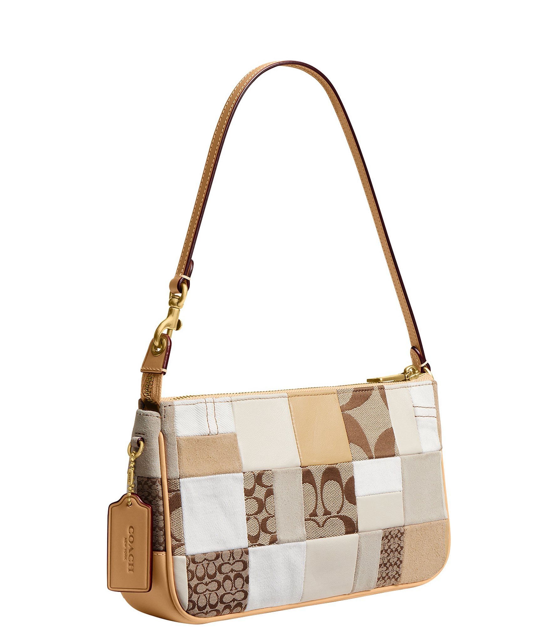 COACH Patchwork Plaza 25 Shoulder Bag