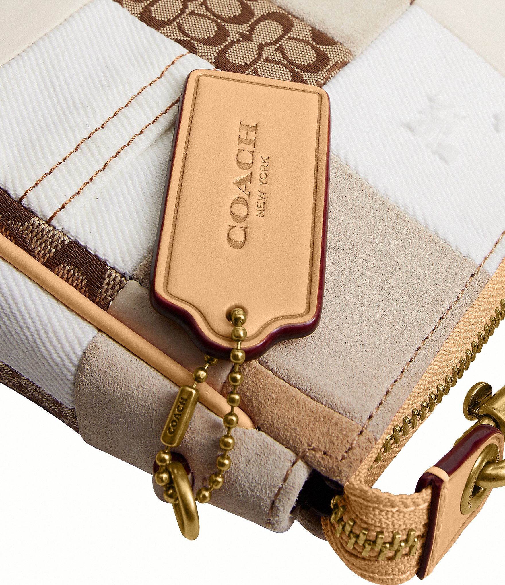 COACH Patchwork Plaza 25 Shoulder Bag