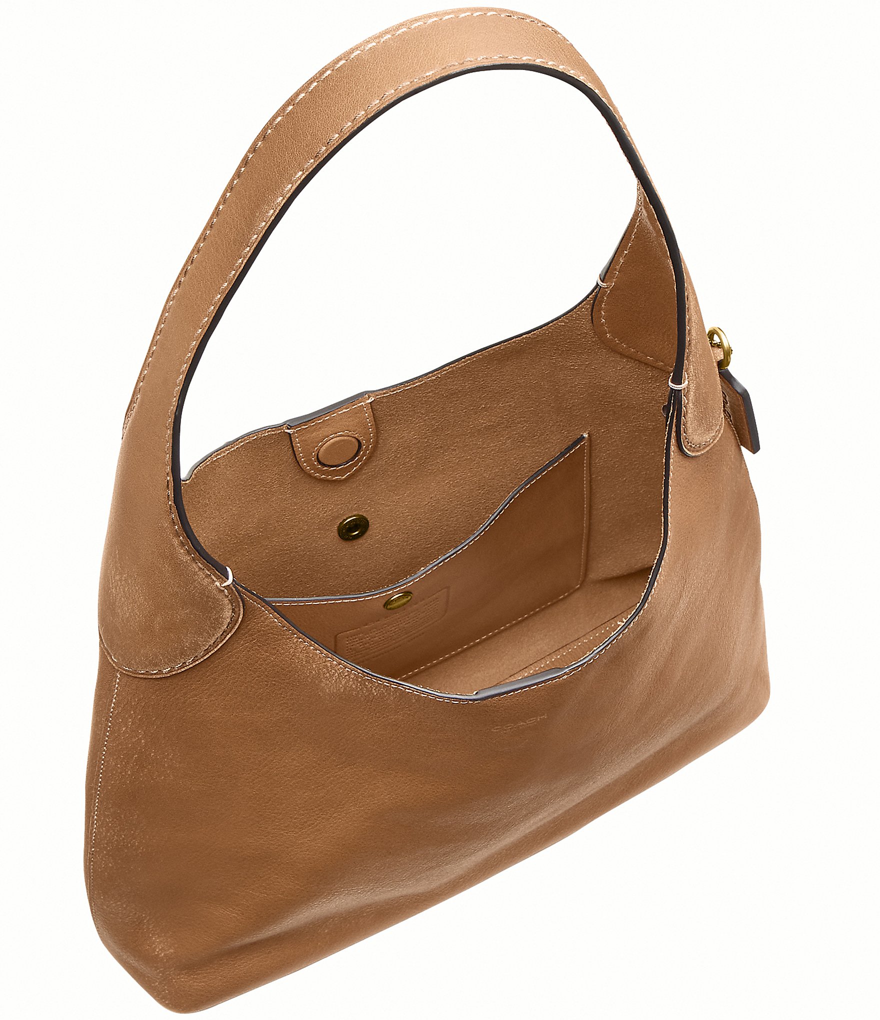 COACH Brooklyn Loved Leather Shoulder Bag