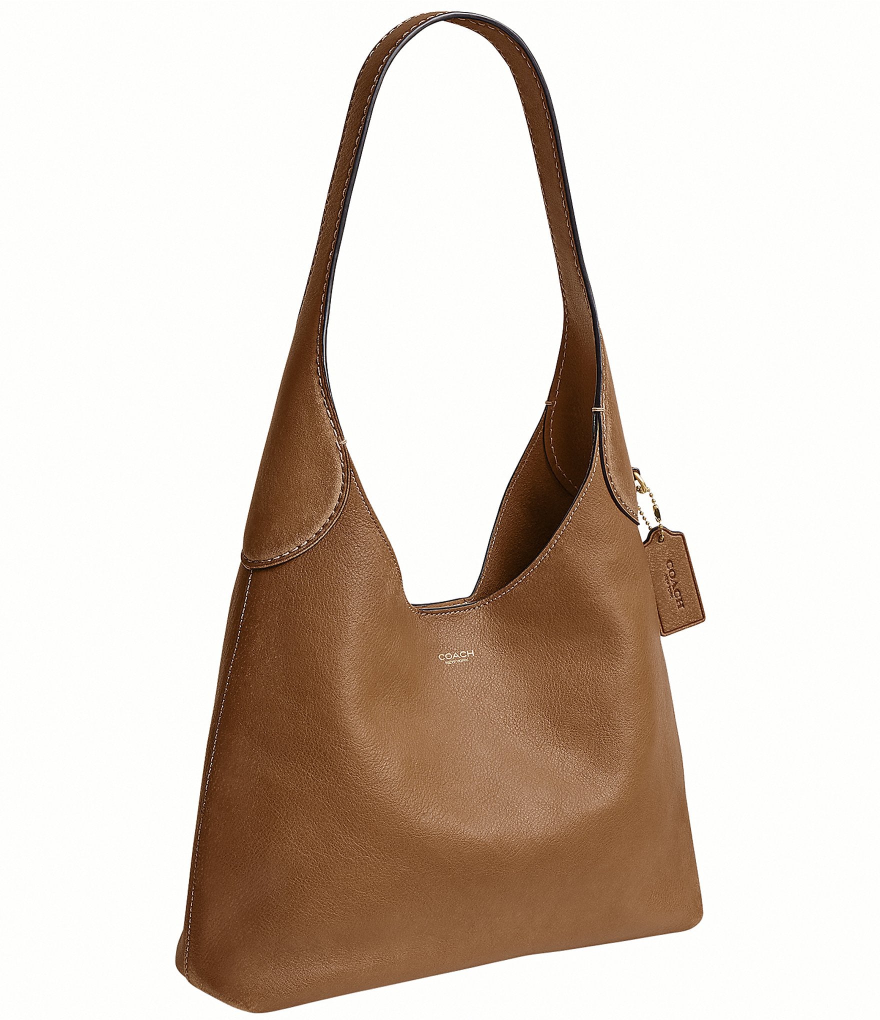 COACH Brooklyn Loved Leather Shoulder Bag