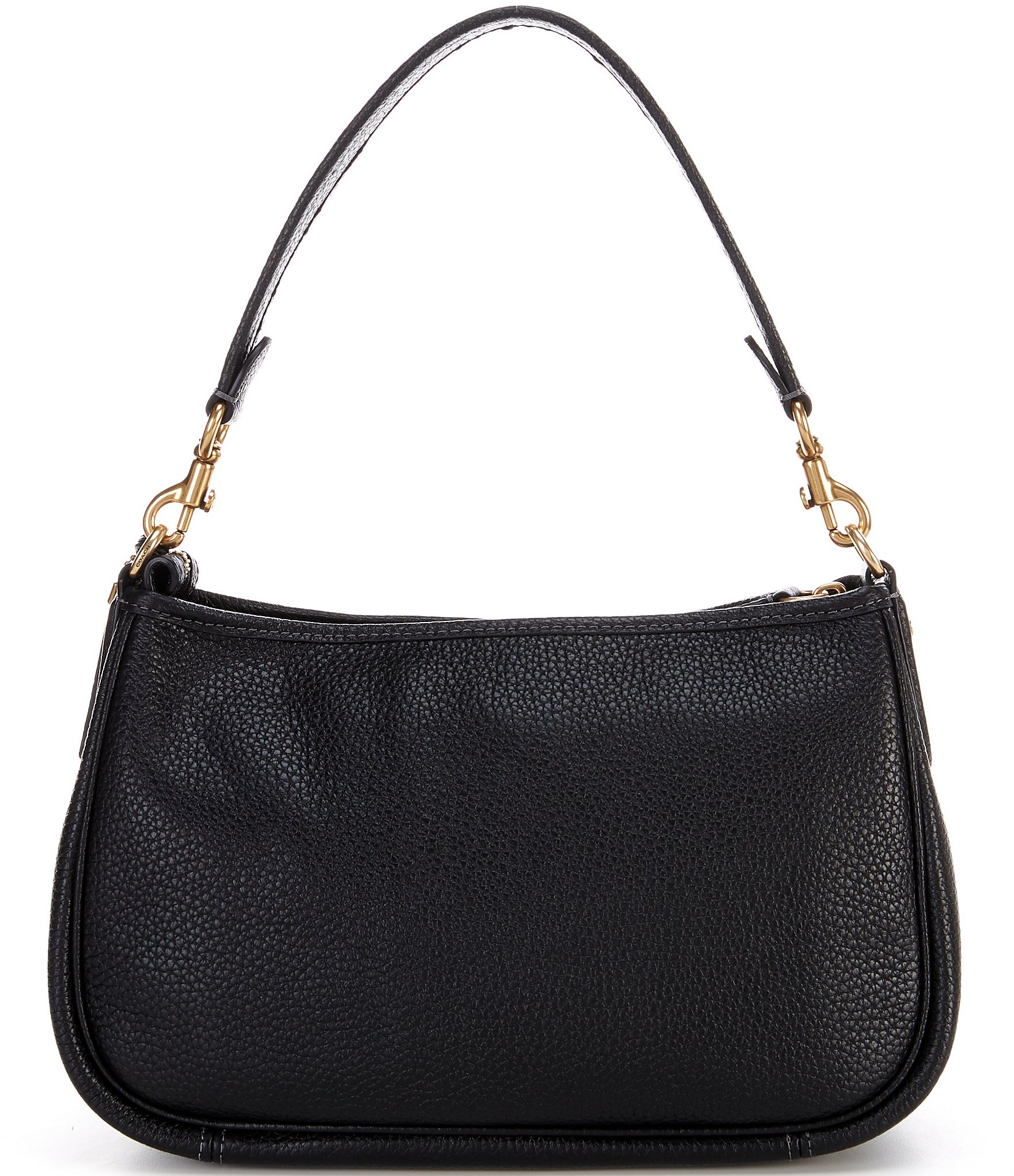 COACH Cary Pebble Leather Crossbody Shoulder Bag