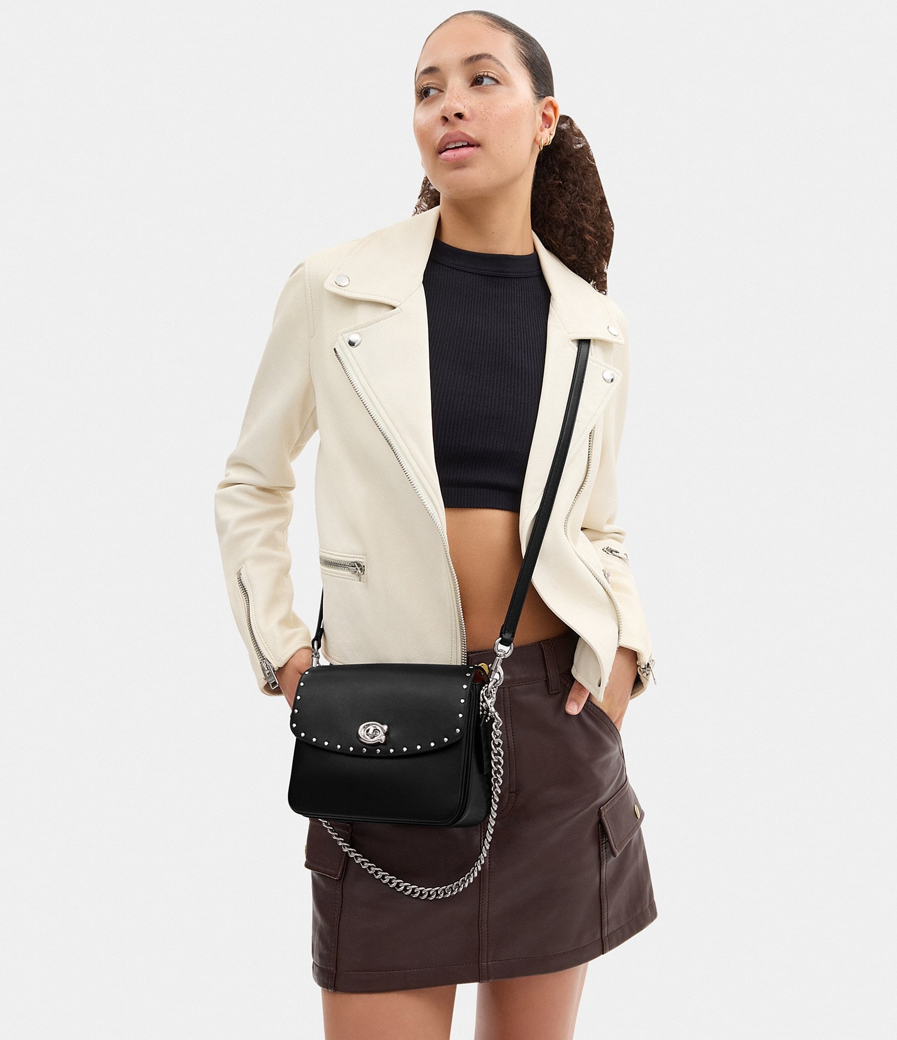 COACH Cassie 19 With Rivets Crossbody Bag