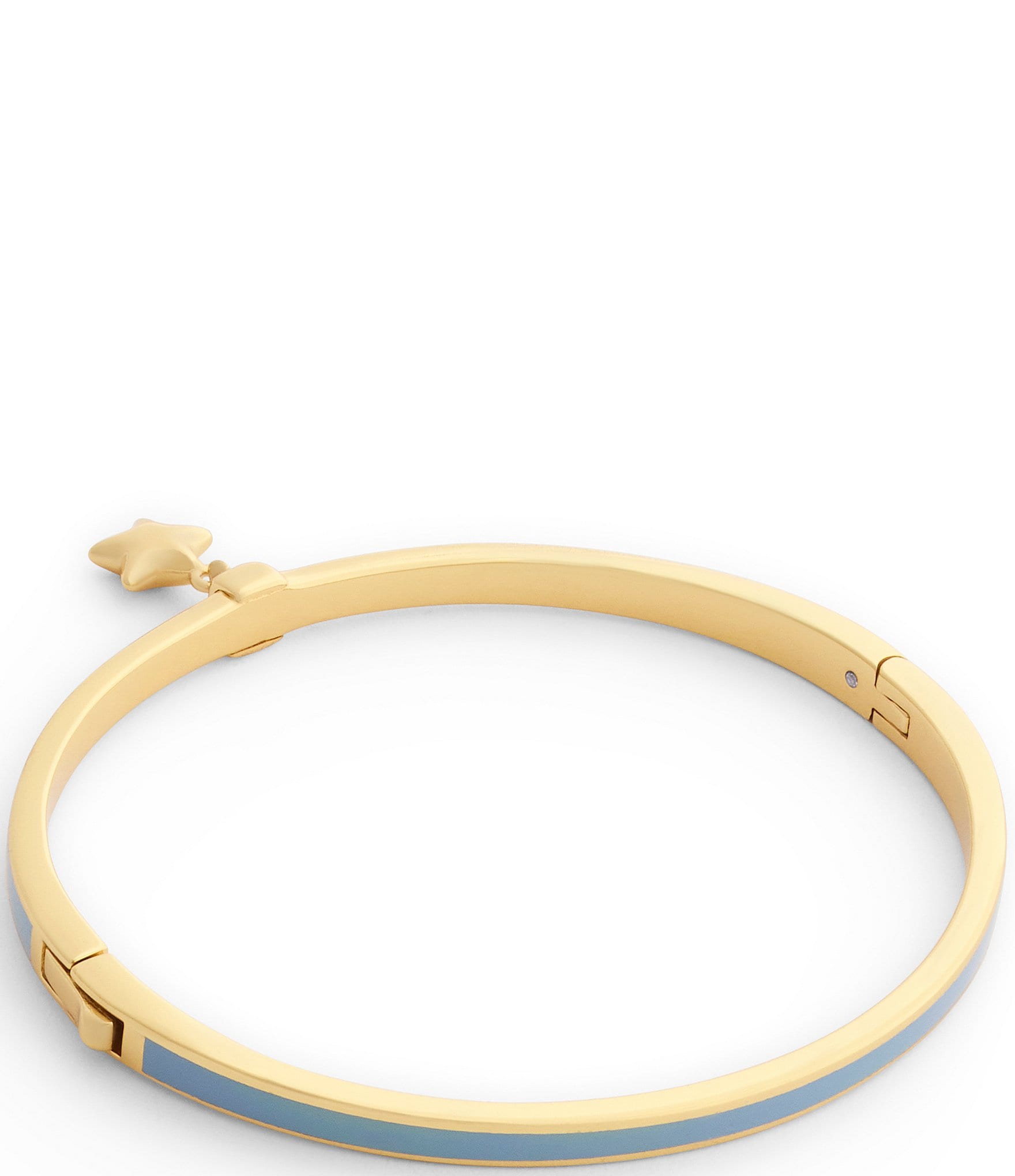 COACH Celestial Star Charm Enamel Bangle Bracelet