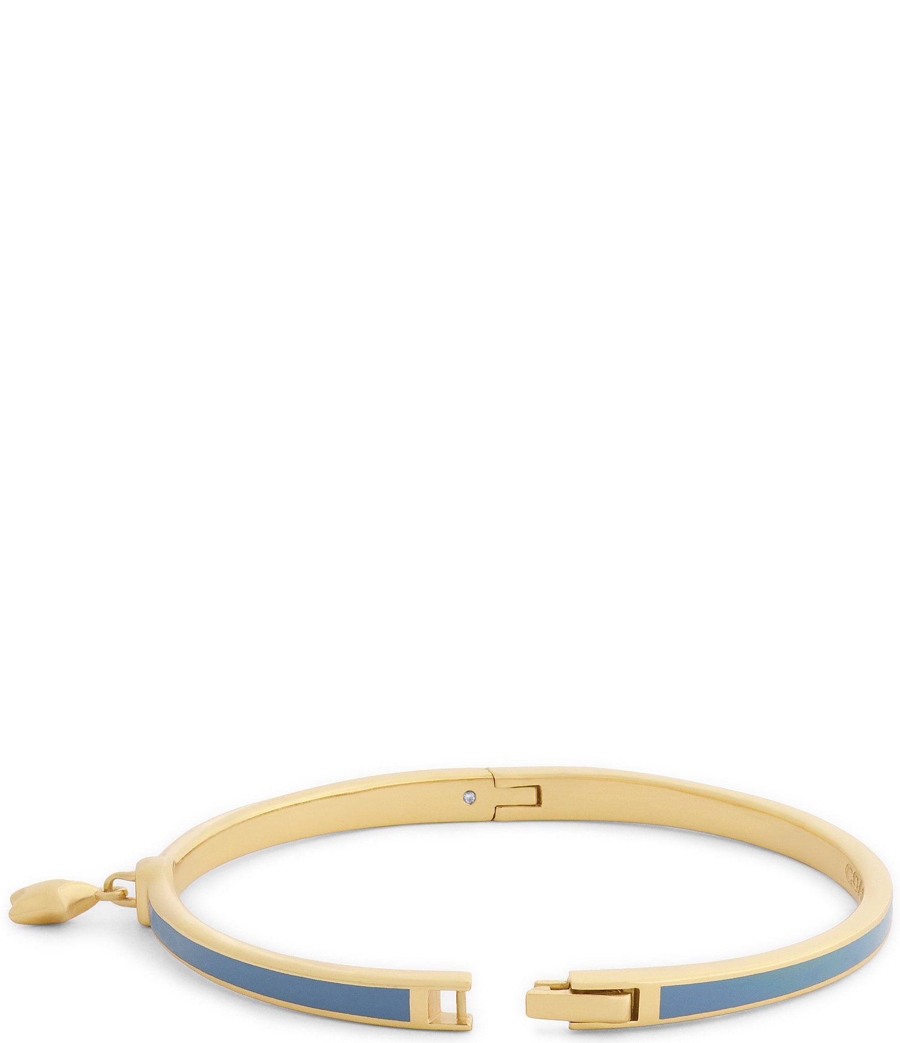 COACH Celestial Star Charm Enamel Bangle Bracelet