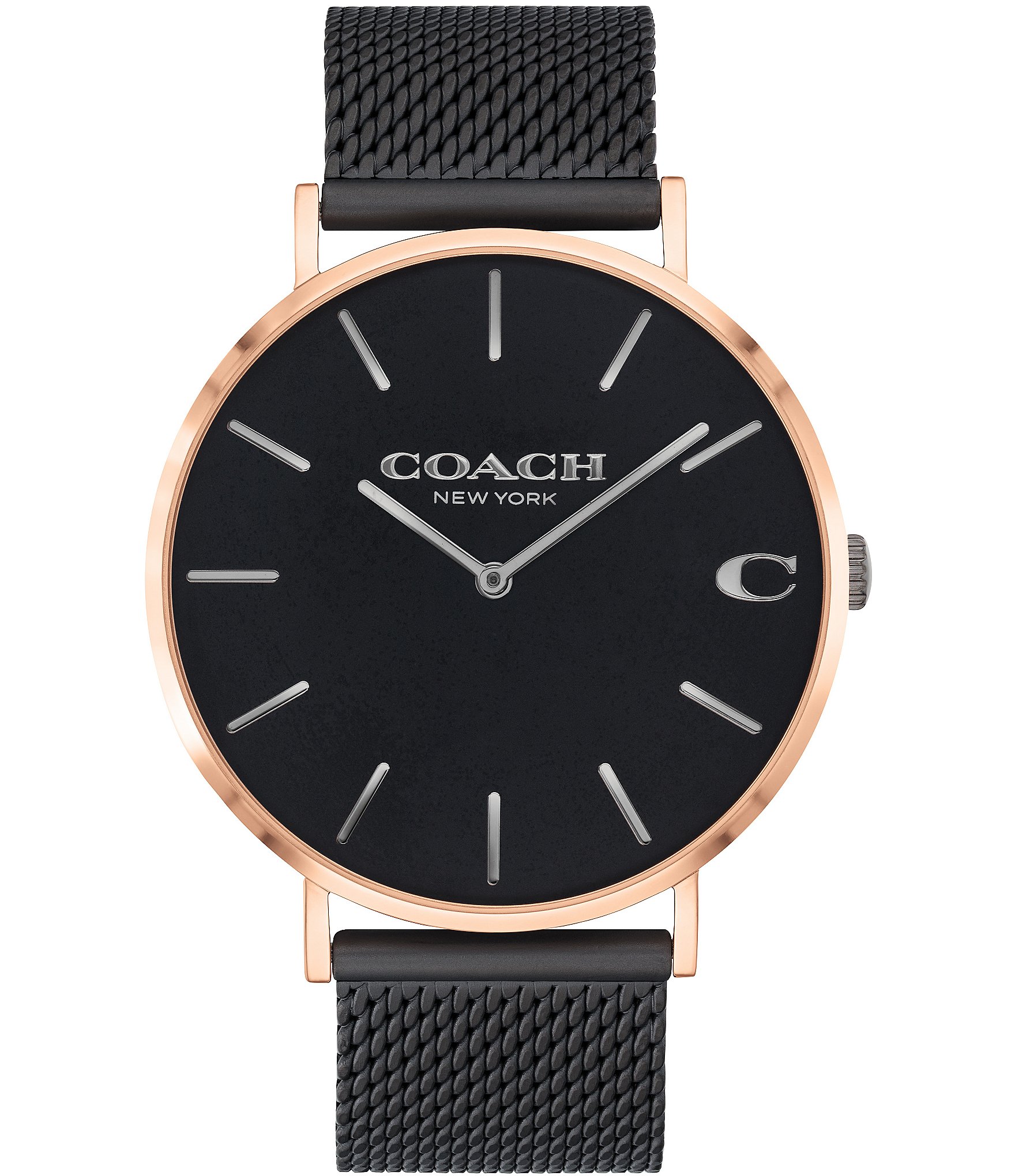 Buy Online Coach Quartz Analog Rose Gold Dial Leather Strap Watch for Women  - co14503981w | Titan