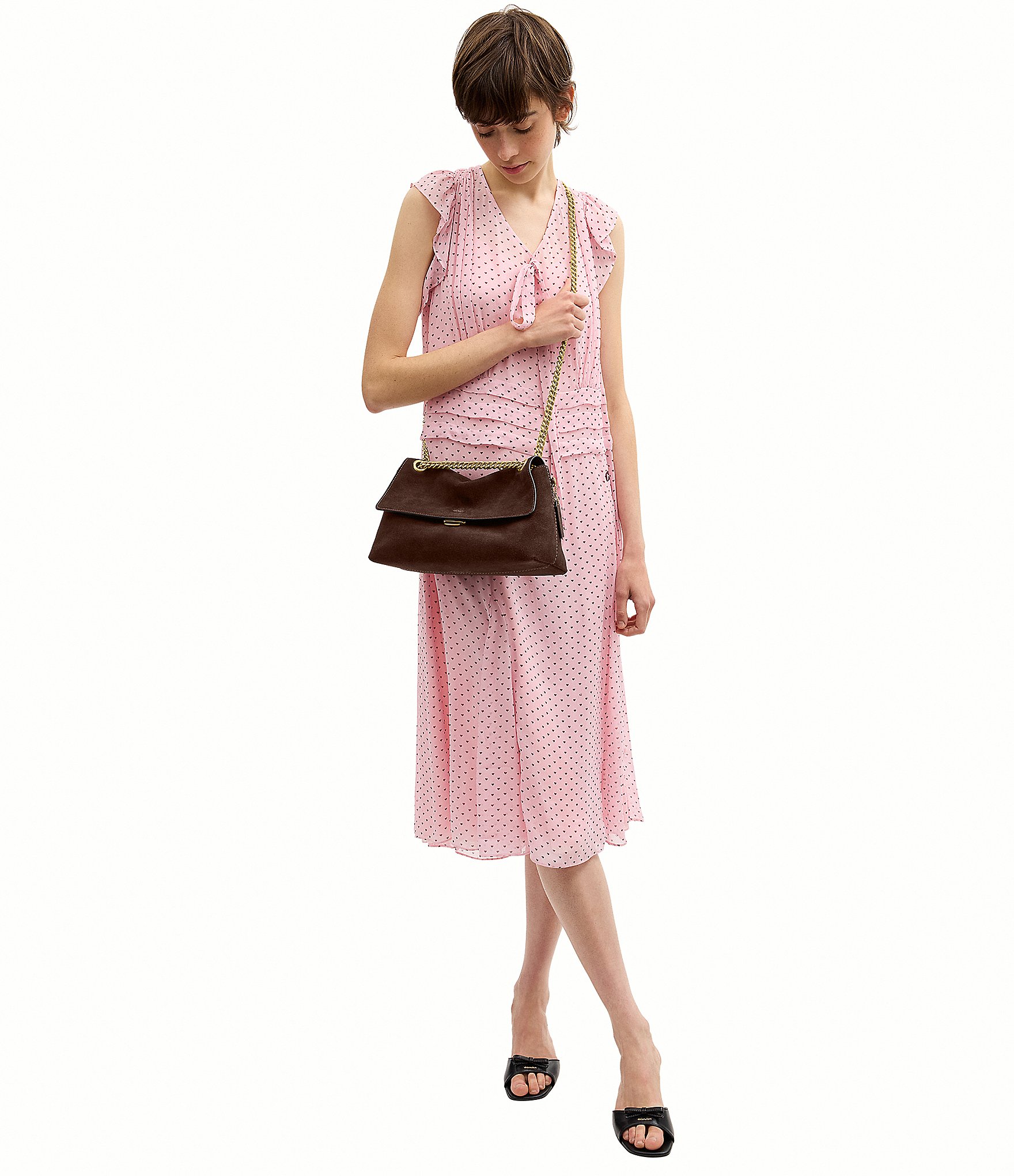 COACH Chelsea Suede Shoulder Bag 30
