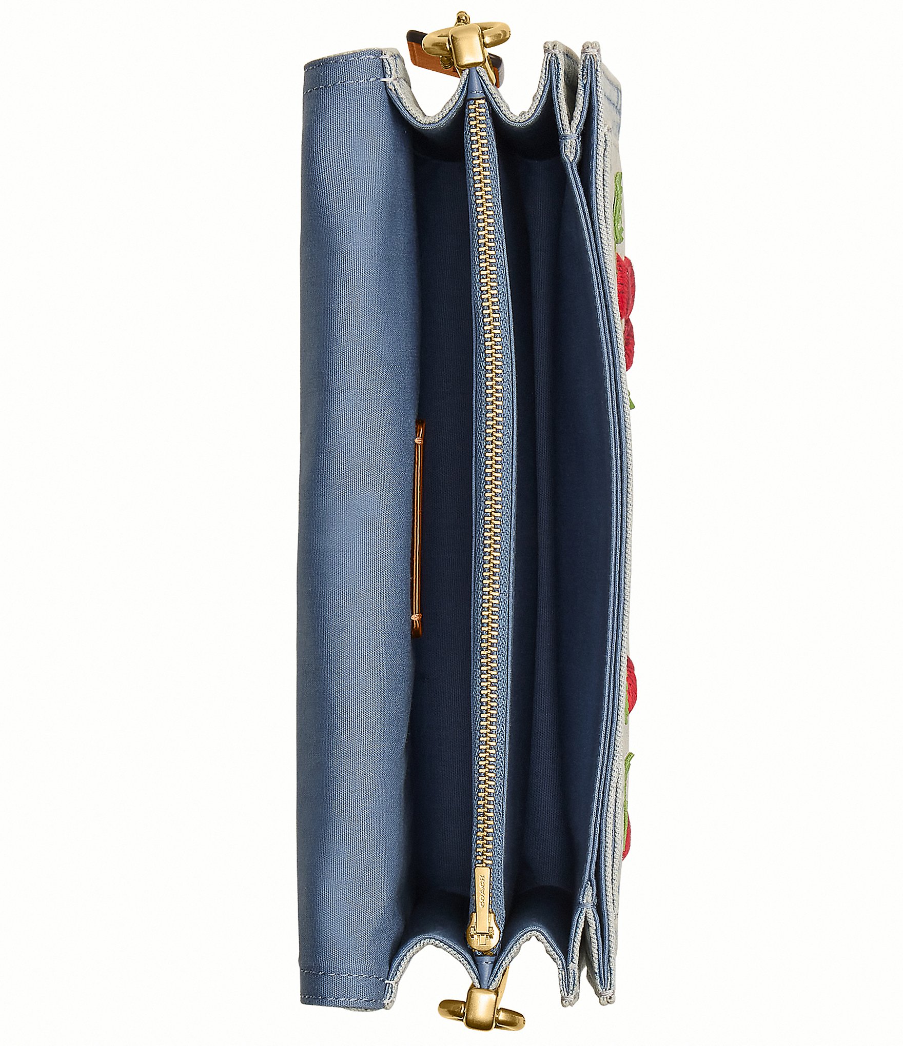 COACH Cherry Denim Tabby 26 Bag