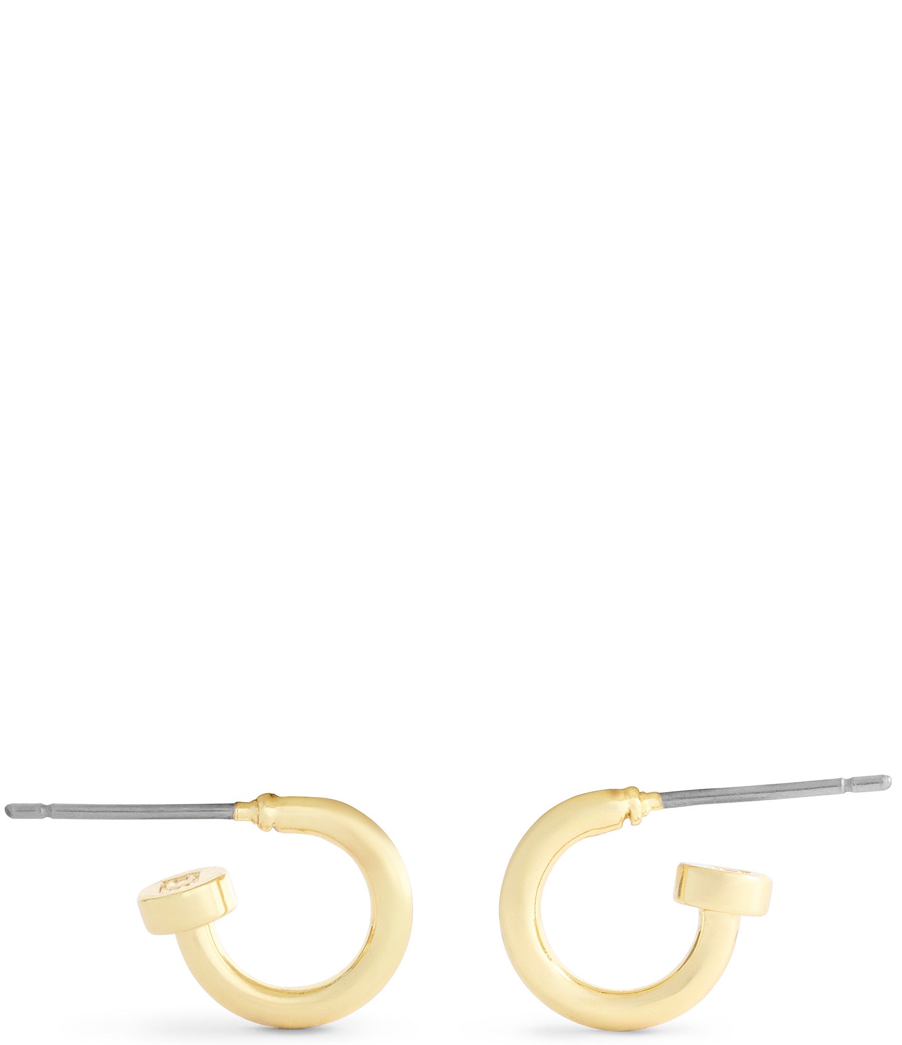 COACH Classic Mini Huggie Hoop Earrings