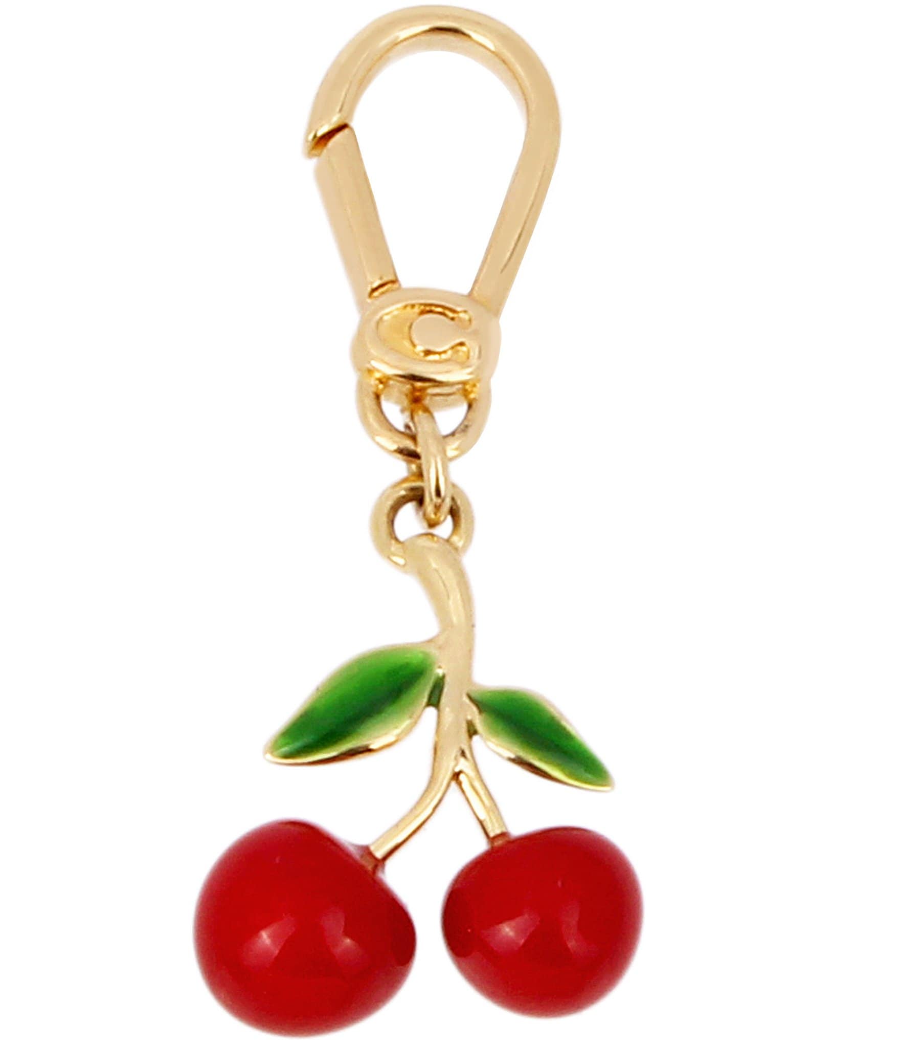 Coach Signature Charm-loop with Cherries *NWT*