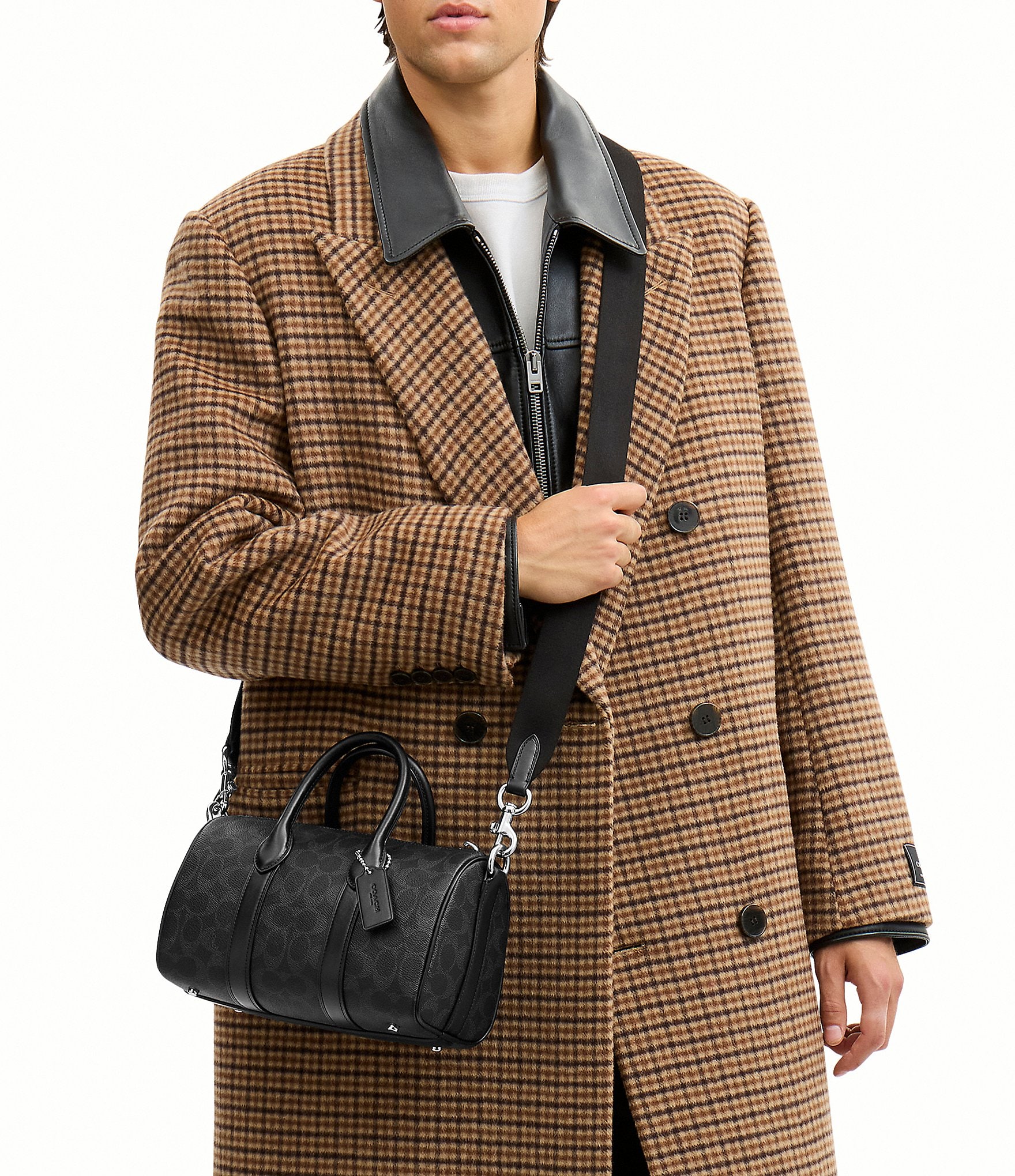 COACH Compass Bag 25 Signature Canvas