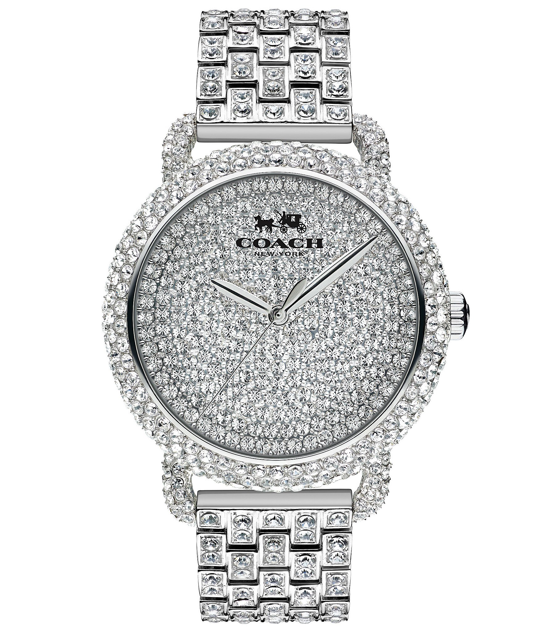 COACH Delancey Pave Bracelet Watch | Dillard&#39;s
