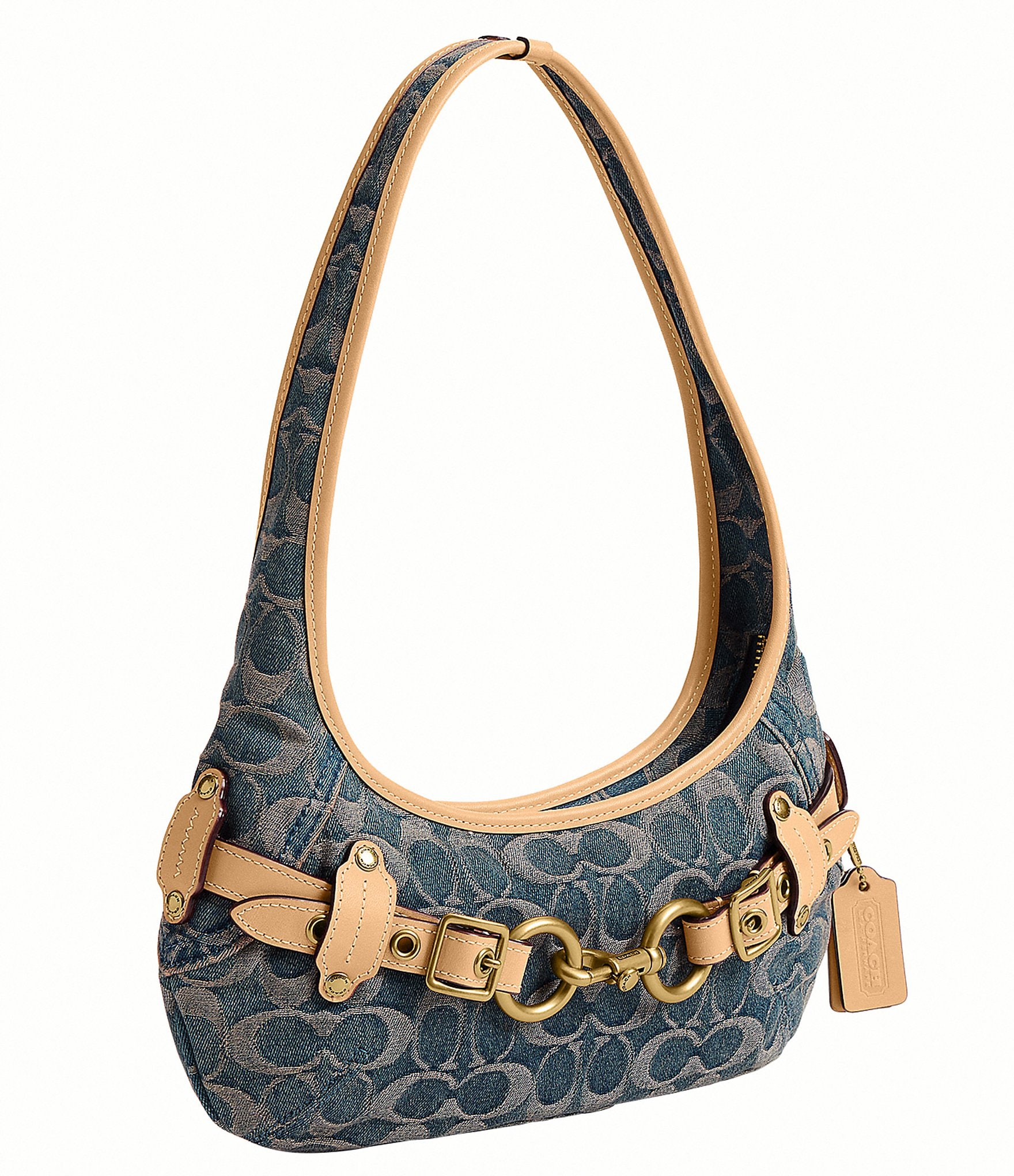 COACH Soho Signature Jacquard Belted Shoulder Bag at Hamilton