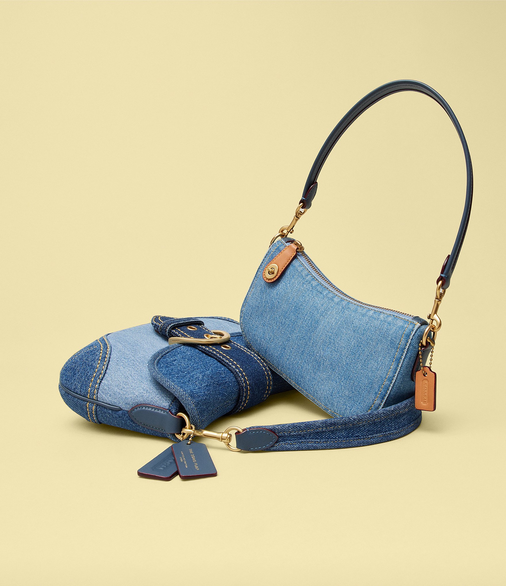 COACH Denim Swinger 20 Shoulder Bag | Hamilton Place
