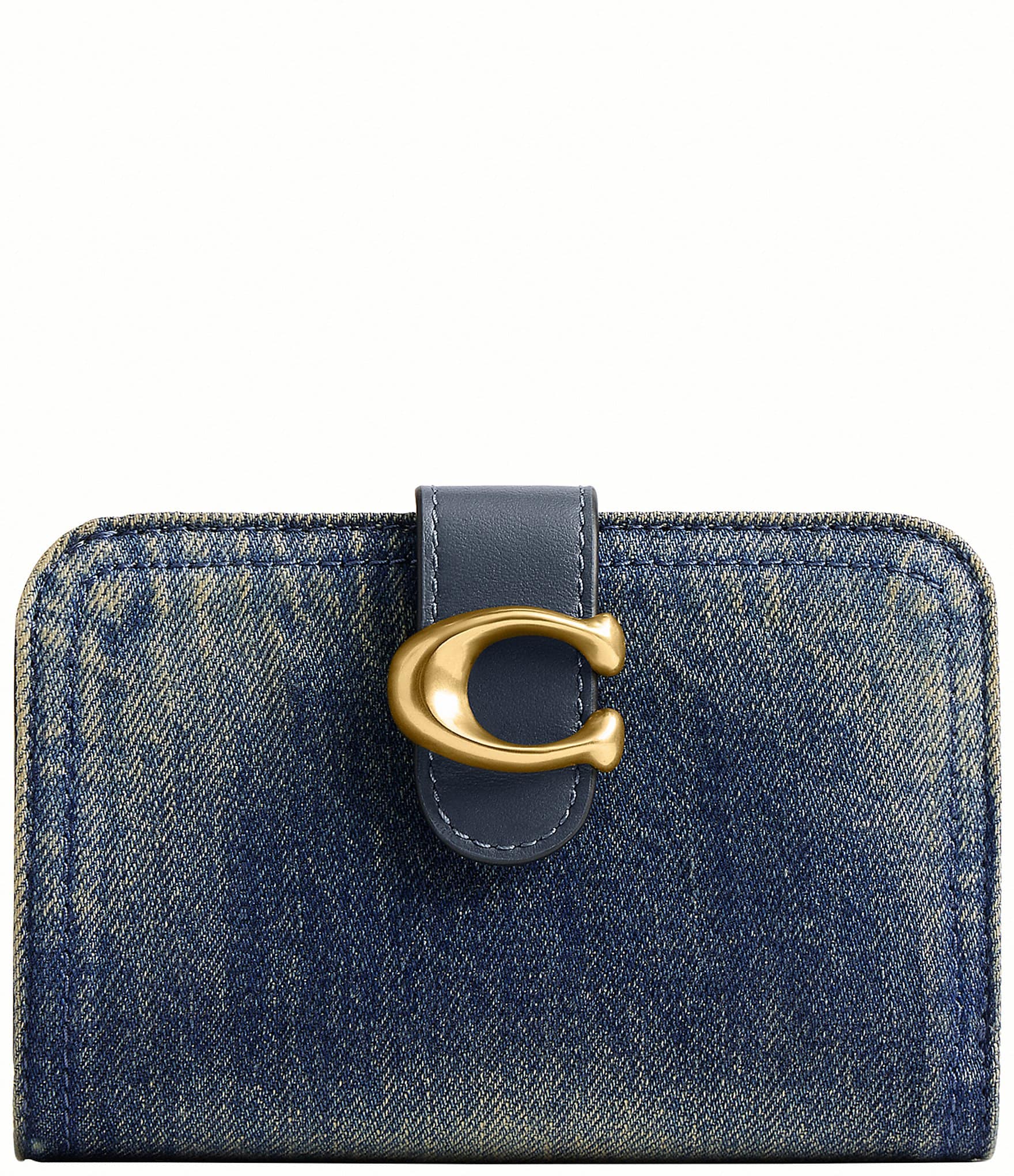 COACH Denim Tabby Wallet
