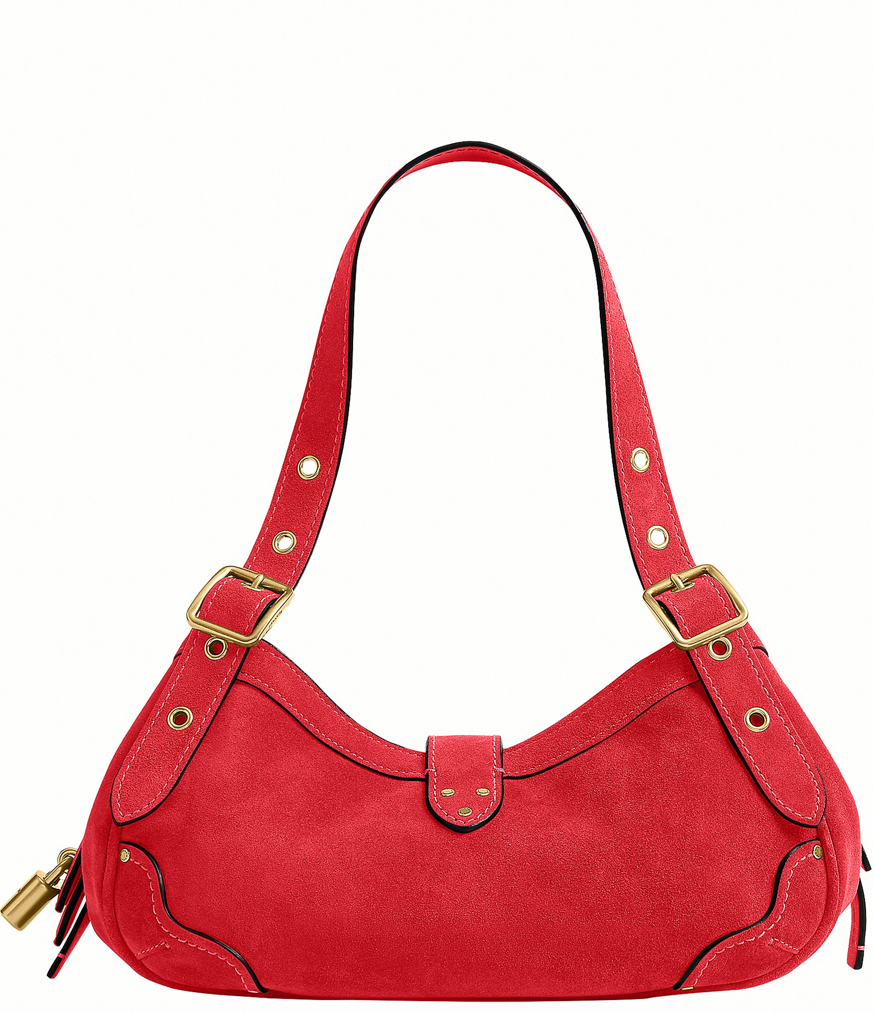 COACH Drifter 31 Suede East West Shoulder Bag