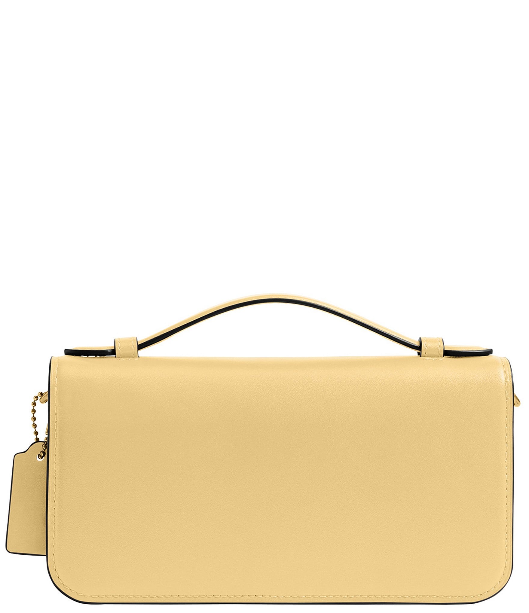 COACH Elora Leather Top Handle Shoulder Bag