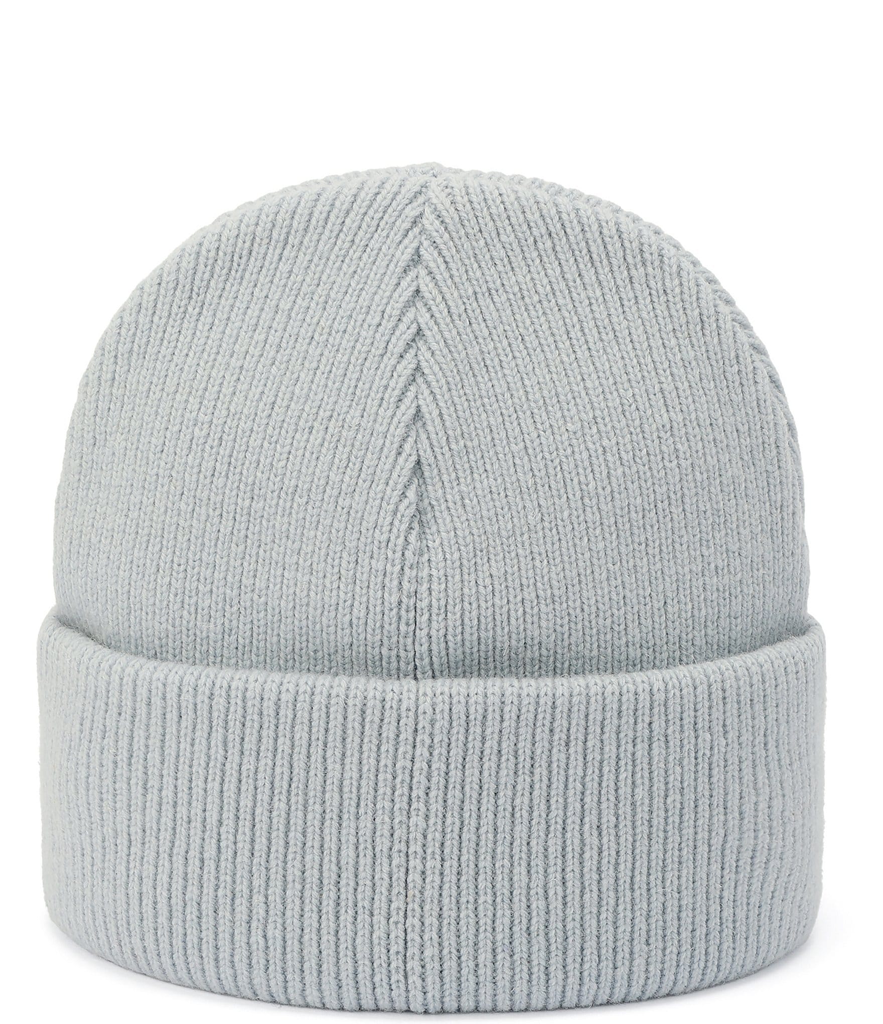 COACH C Embossed Ribbed Knit Beanie